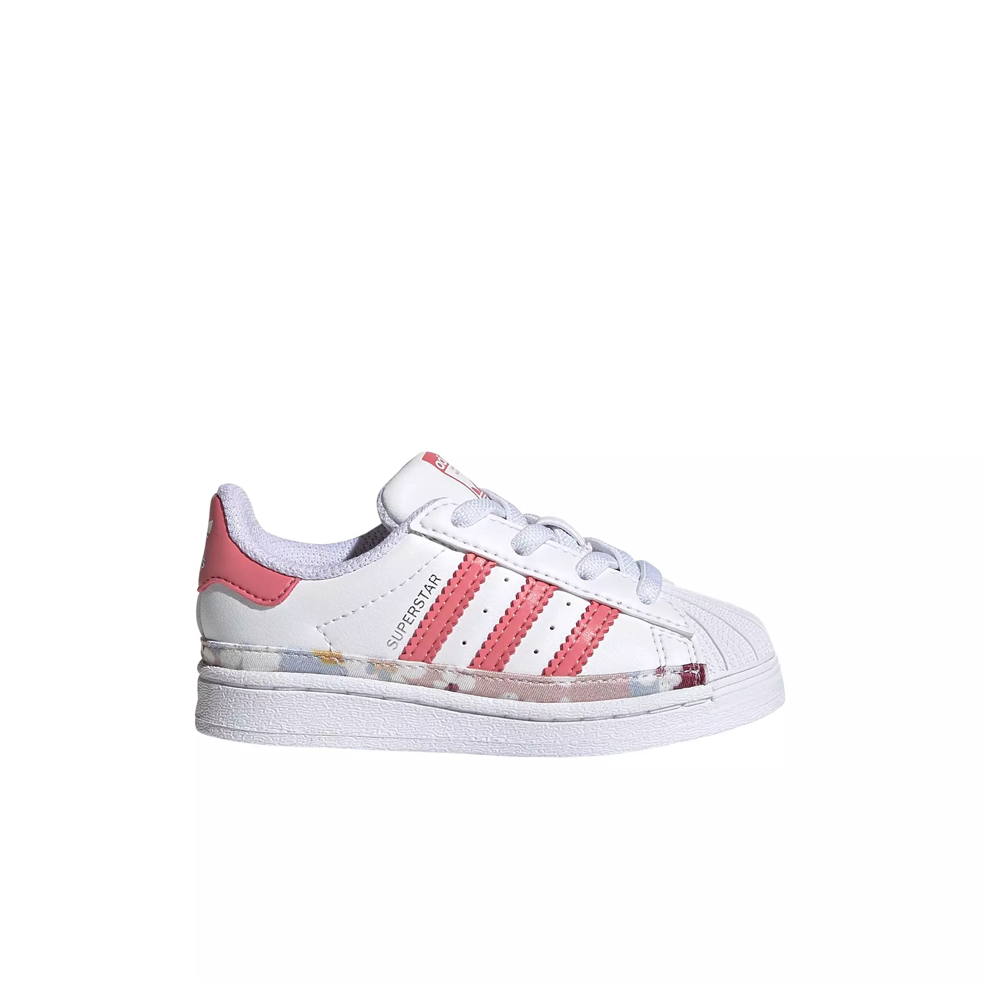 adidas Superstar Her Studio "Ftwr White/Hazy Rose" Toddler Girls' Shoe - WHITE/PINK