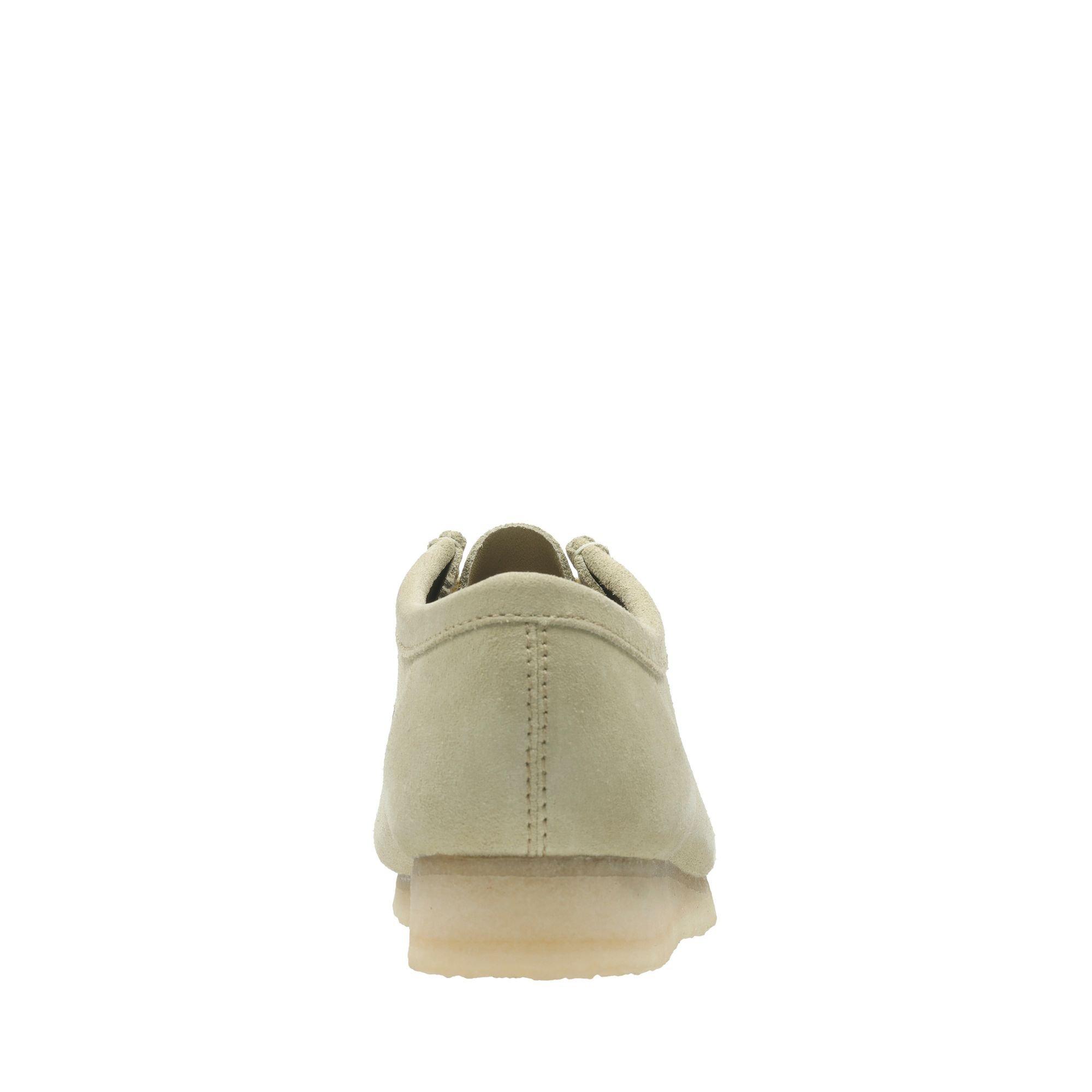 mens wallabees maple suede