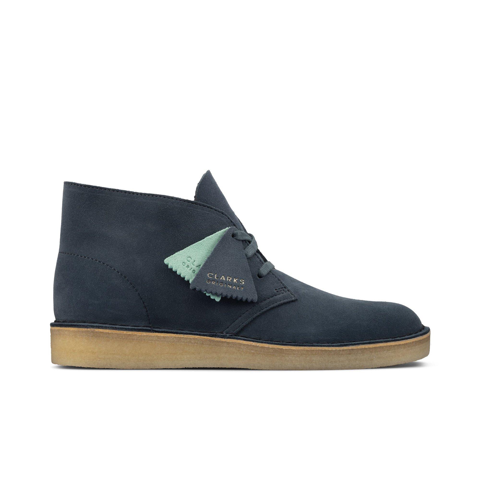 Garanti klik bemærkning Clarks Desert Coal "Blue Suede" Men's Shoe - Hibbett | City Gear