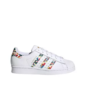 adidas Superstar Splatter Fill "Ftwr White/Multi Color" Boys' Shoe