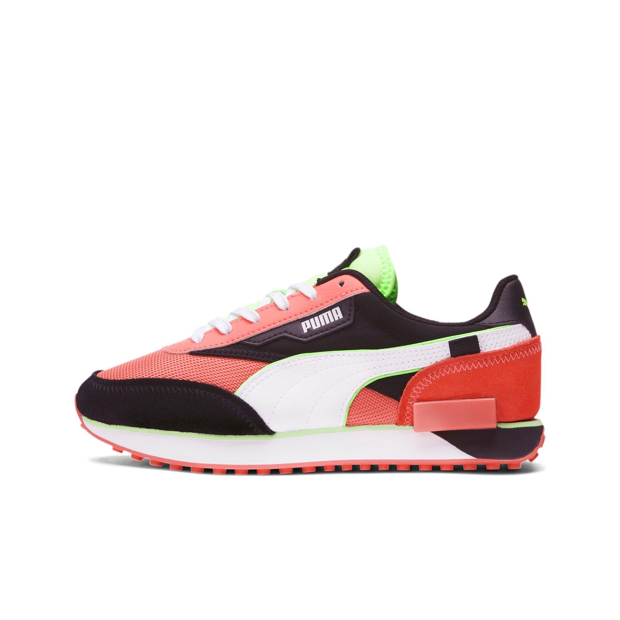 Puma Future Rider Neon Pop Black White Pink Women S Shoe