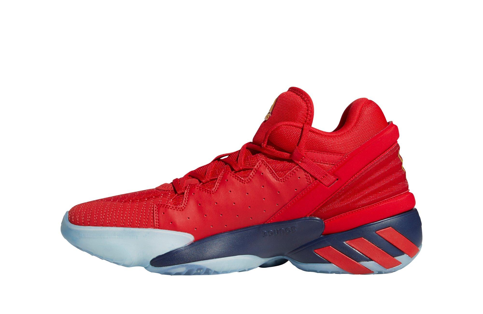 adidas D.O.N. Issue #2 "Scarlet/Team Navy" Men's and Kids' Basketball Shoe