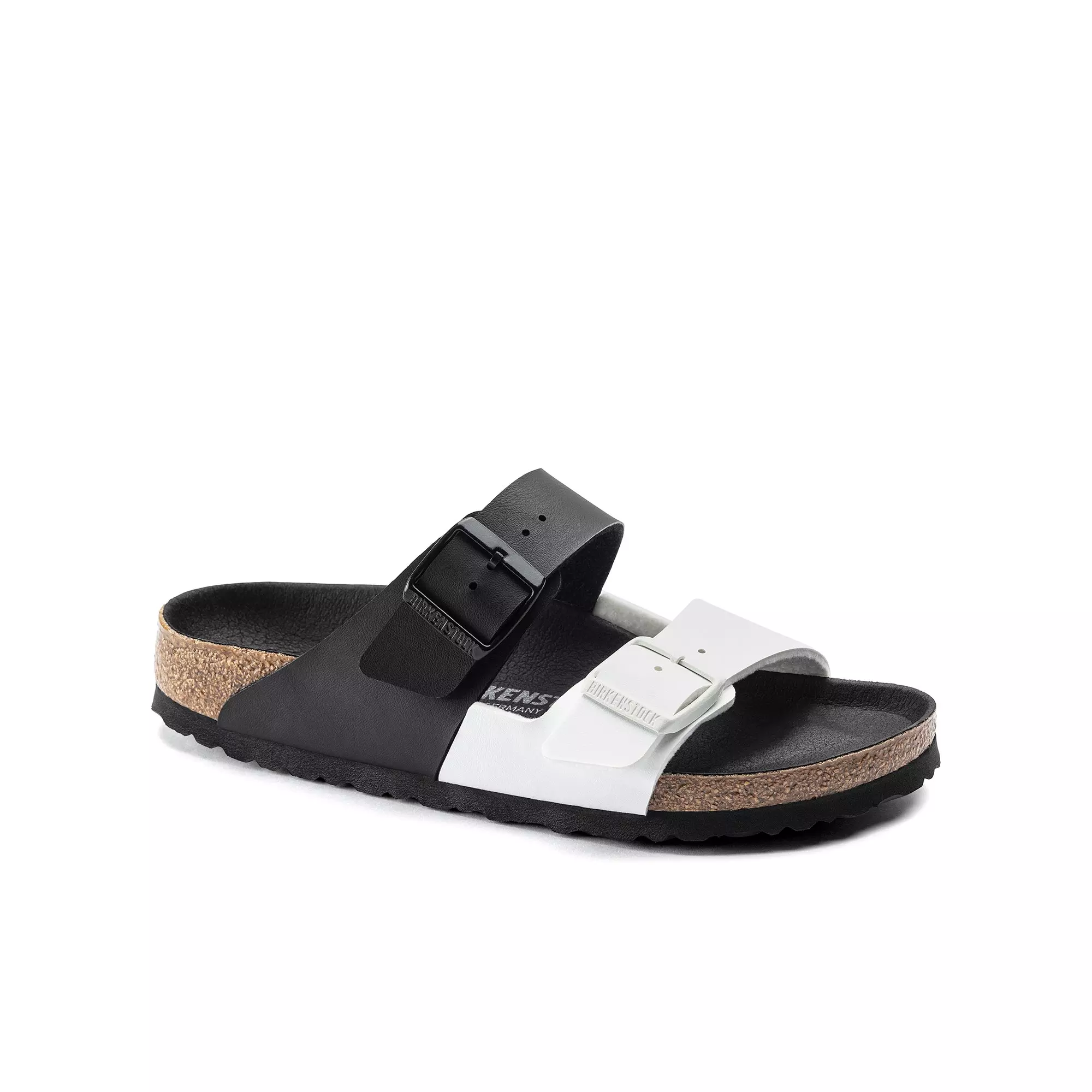 Birkenstock Arizona "Black/White" Women's Sandal - BLACK/WHITE