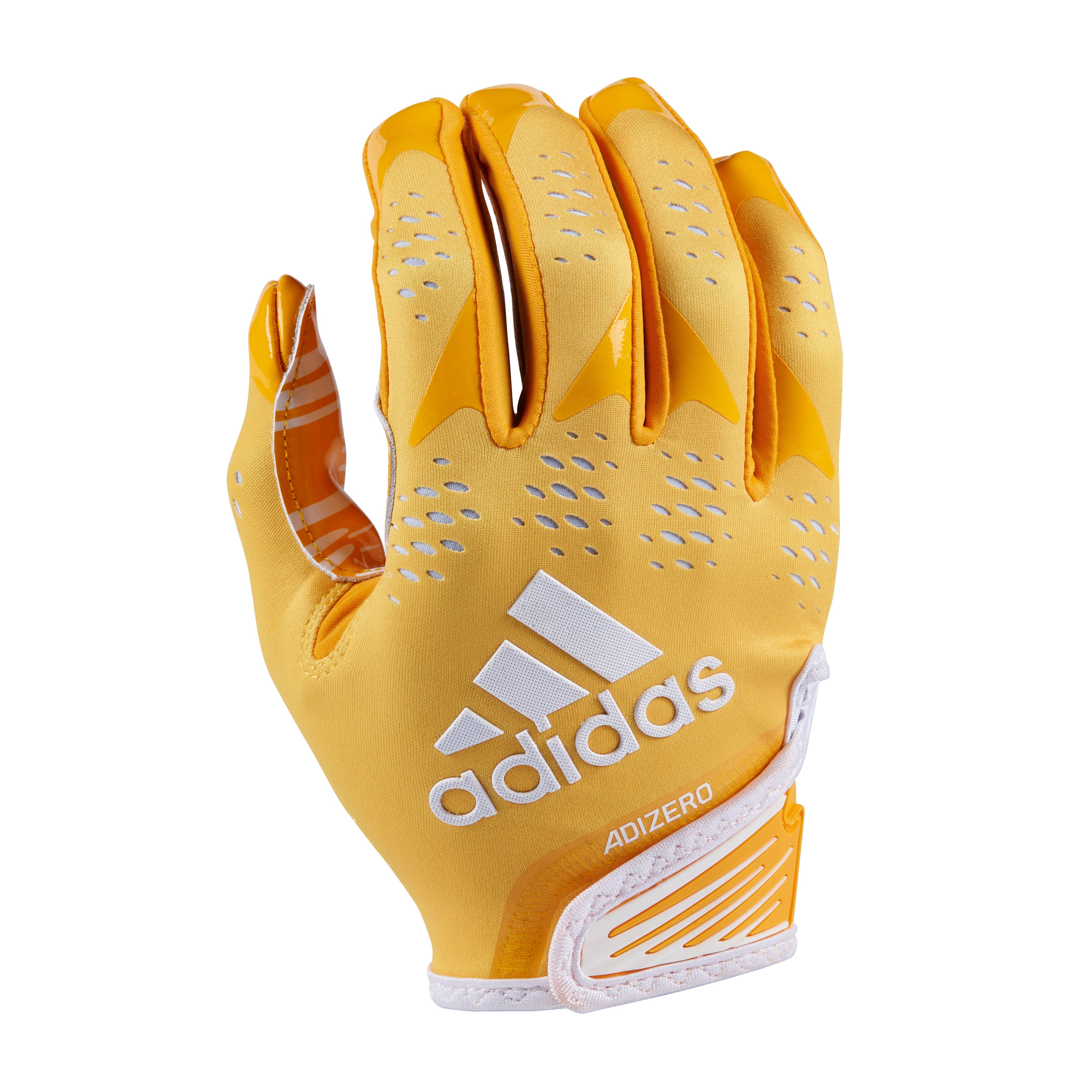 Adidas store yellow gloves