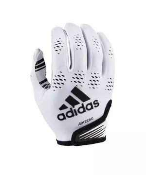 adidas Adizero 12 Football Gloves White/Black