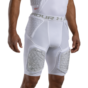 Under Armour Adult Gamday Armour Pro 5-Pad Girdle - White