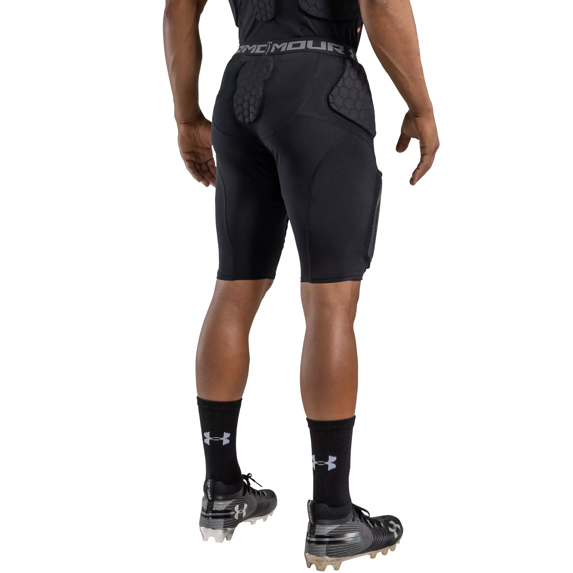 Under Armour Adult Gameday Armour Pro 5-Pad Girdle - Black - BLACK