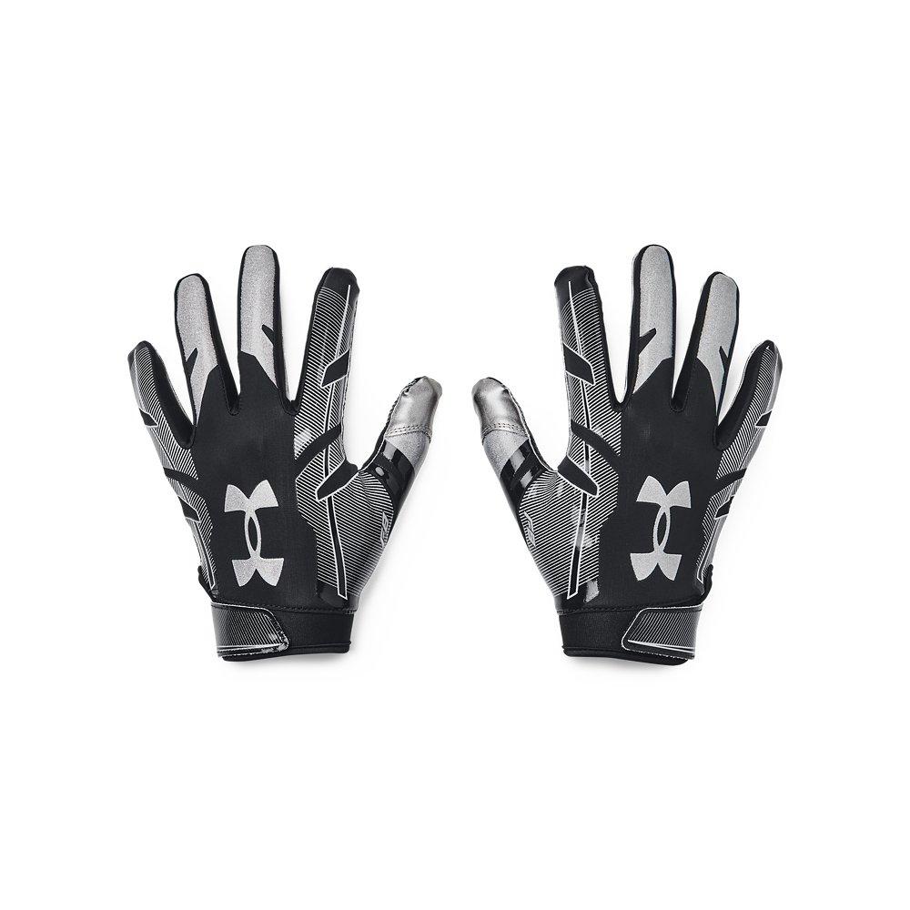 Under Armour F8 Football Receiver Gloves - Black - BLACK Thumbnail View 1