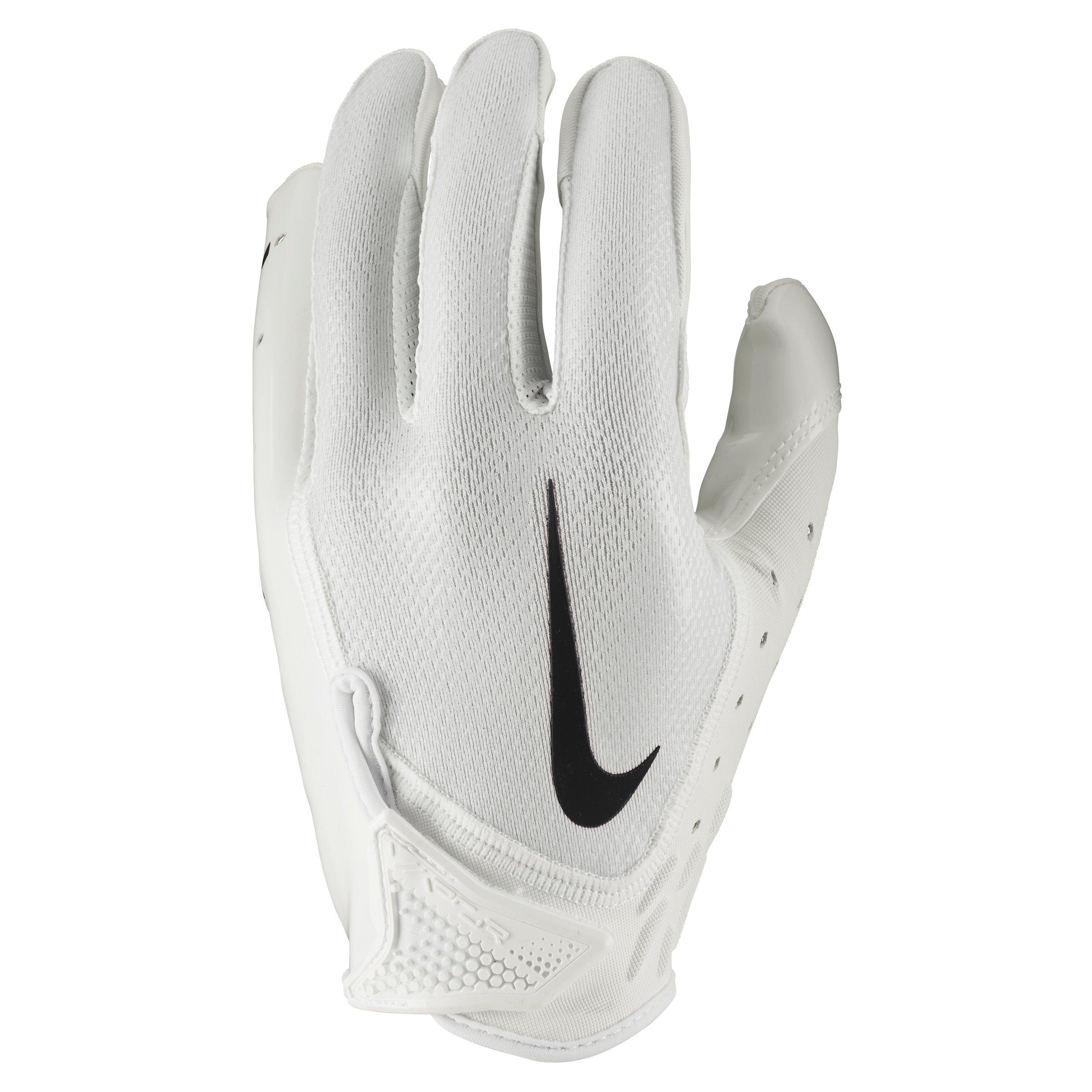 Nike Men's Vapor Lacrosse Gloves, Medium, White