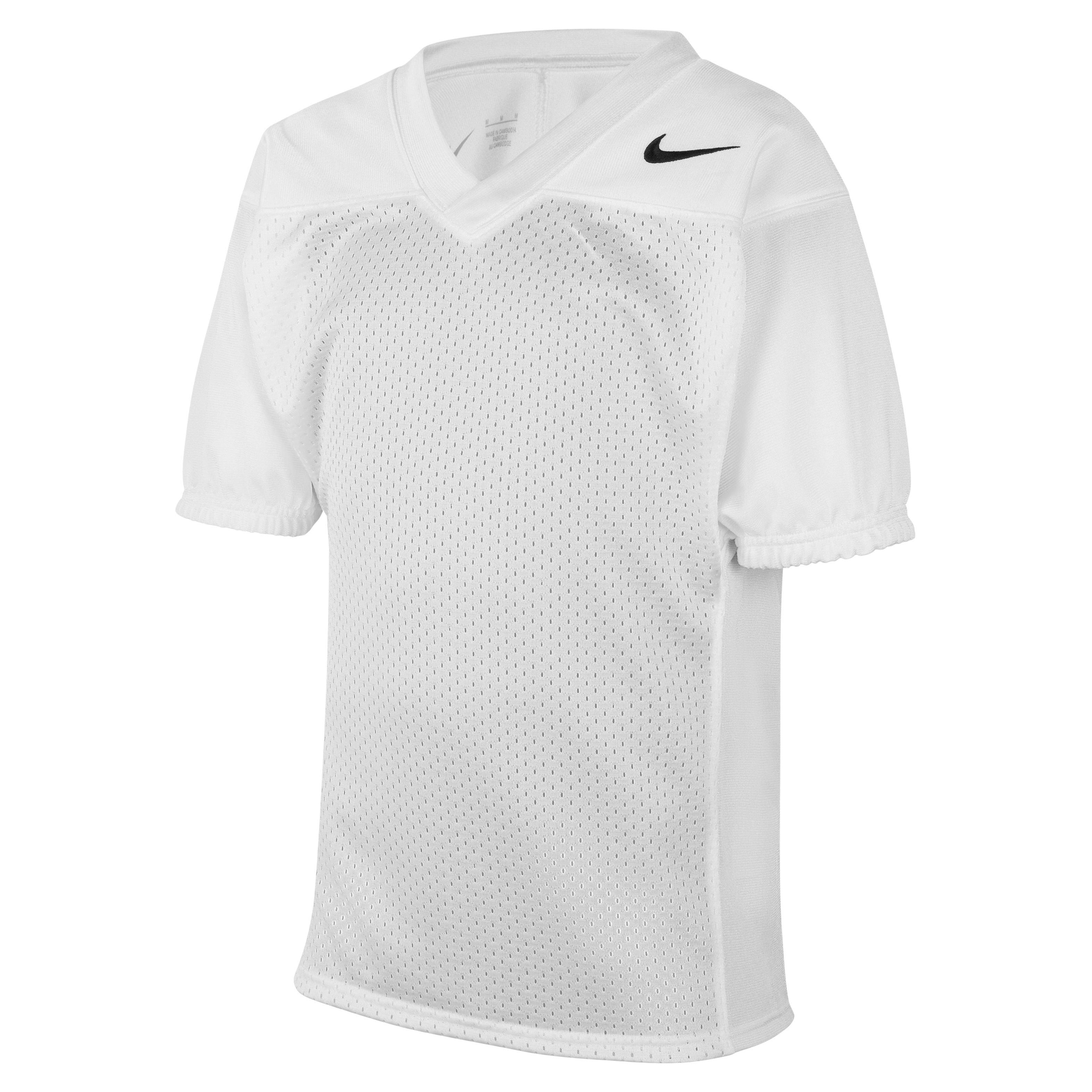 Nike Boys' Practice Football Jersey - White - Hibbett