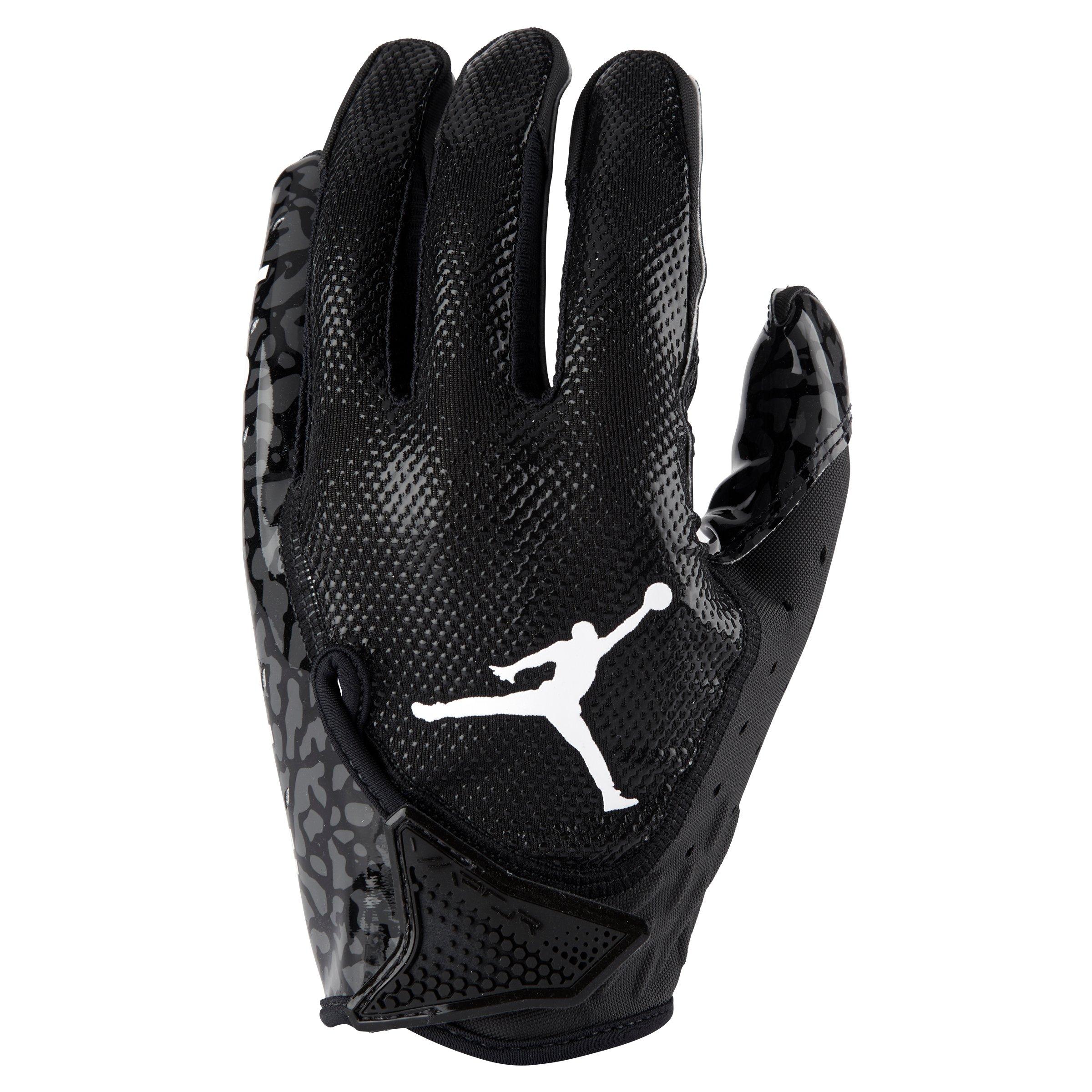 Jordan Football Sleeves - White/Black L/XL - Hibbett