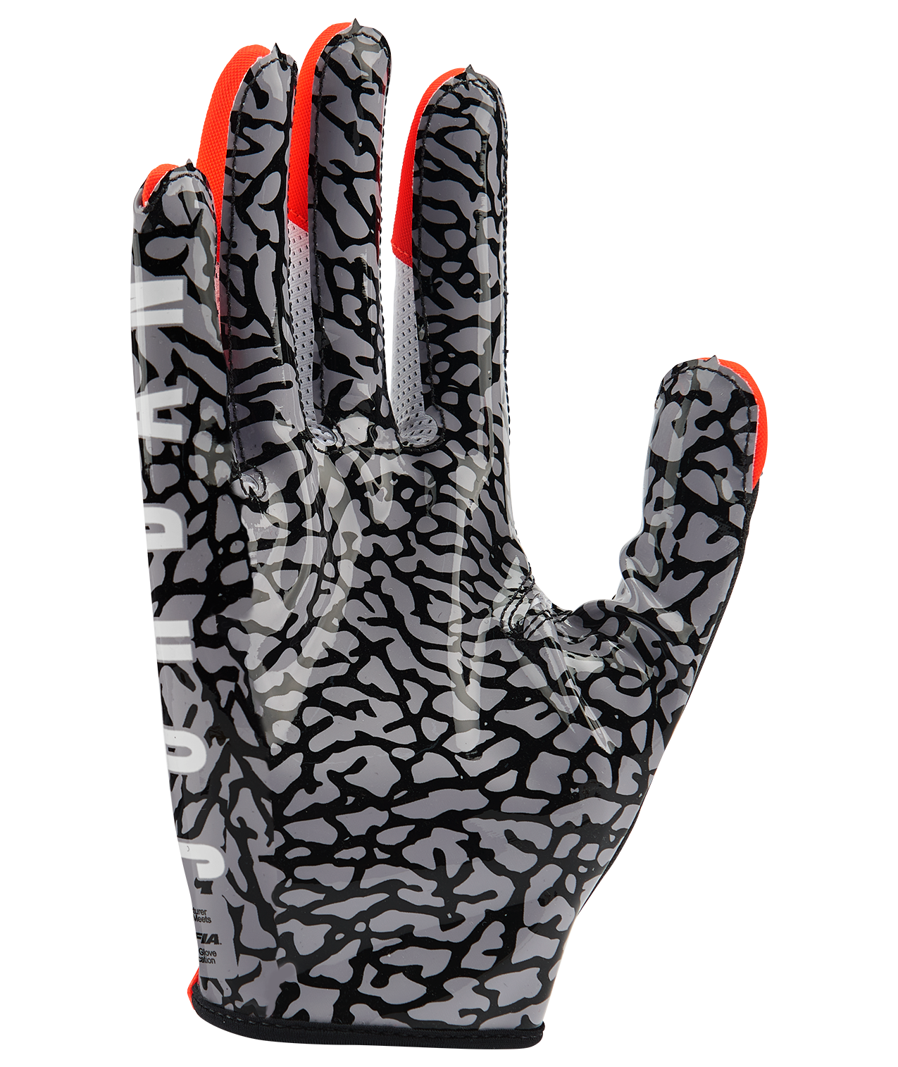Jordan Jet 7.0 Football Receiver Gloves - White/Black/Red