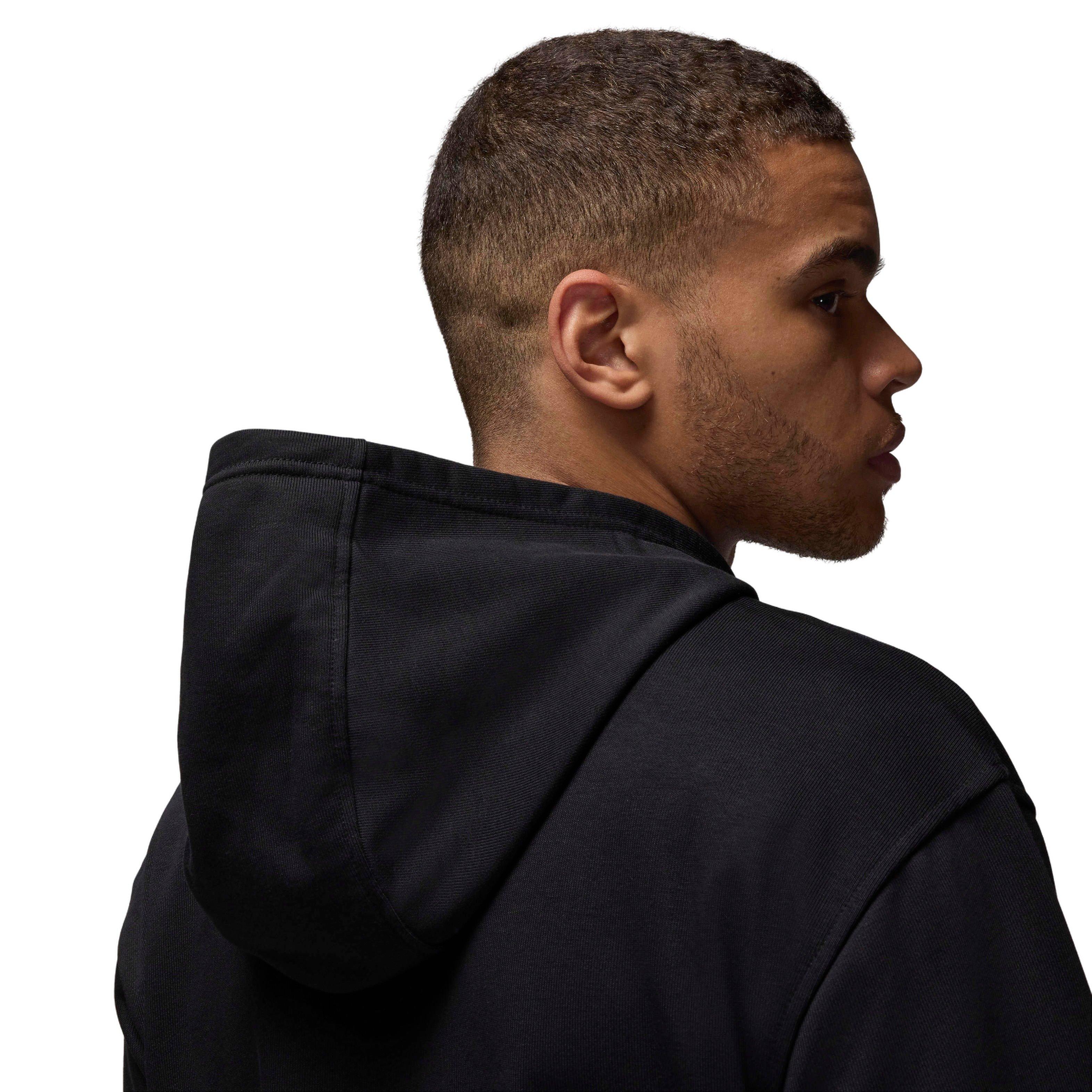 Jordan Men's Sport Crossover Dri-FIT Pullover Hoodie -Black - BLACK Thumbnail View 5