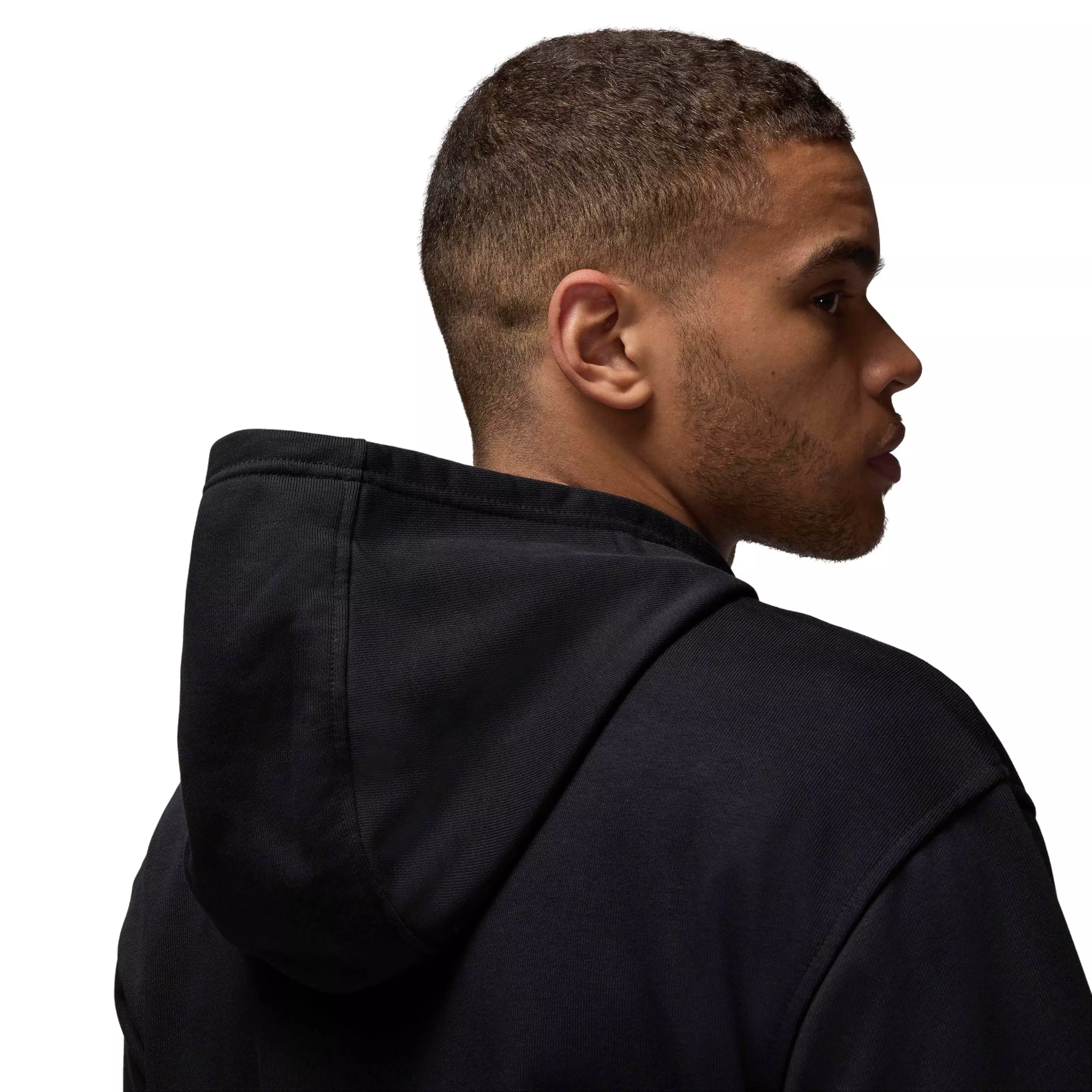 Jordan Men's Sport Crossover Dri-FIT Pullover Hoodie -Black - BLACK