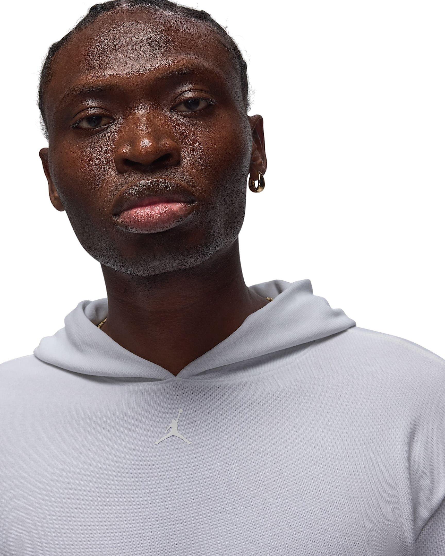 Jordan Men's Sport Golf Fleece Pullover Hoodie - WHITE Thumbnail View 3