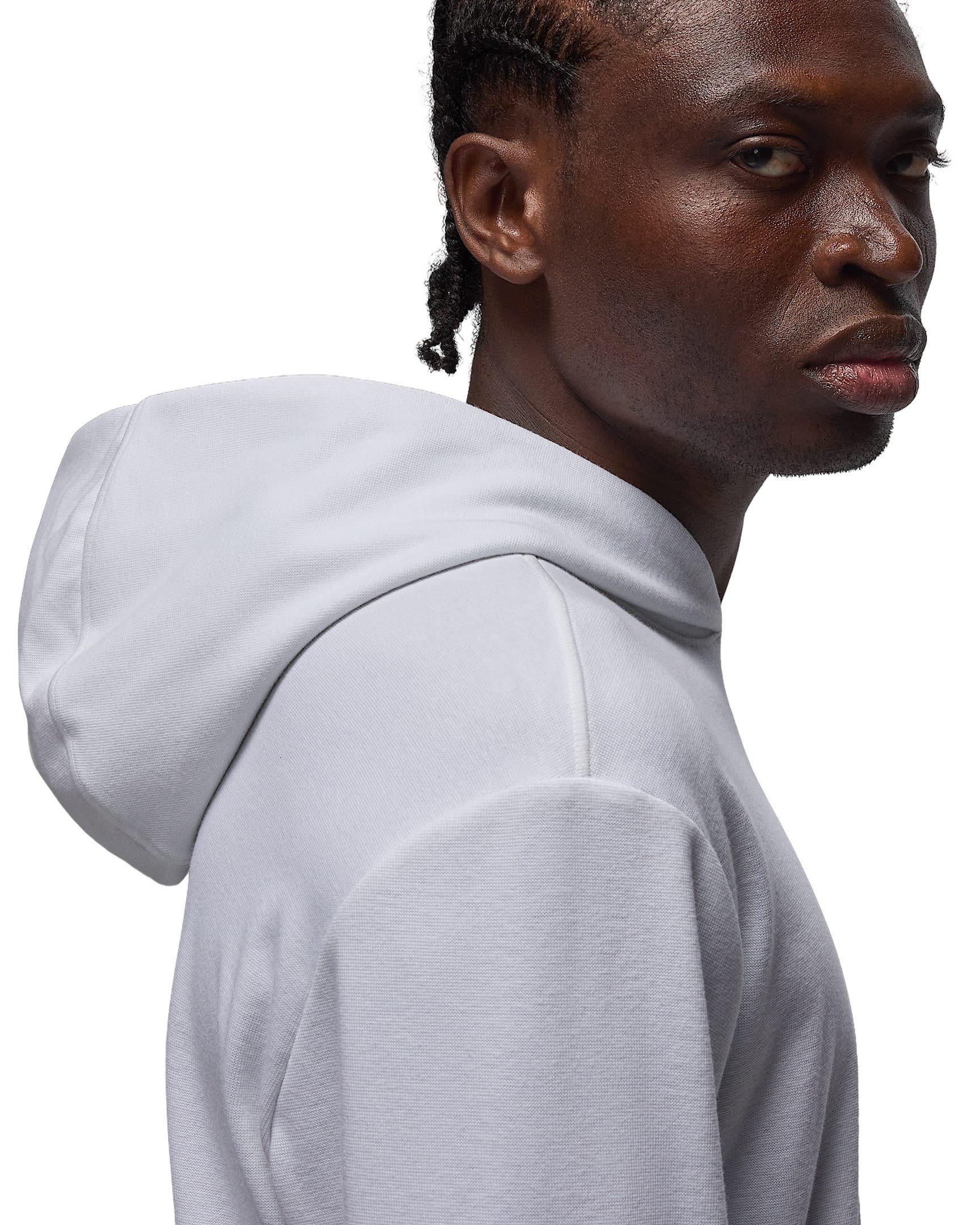 Jordan Men's Sport Golf Fleece Pullover Hoodie - WHITE Thumbnail View 5