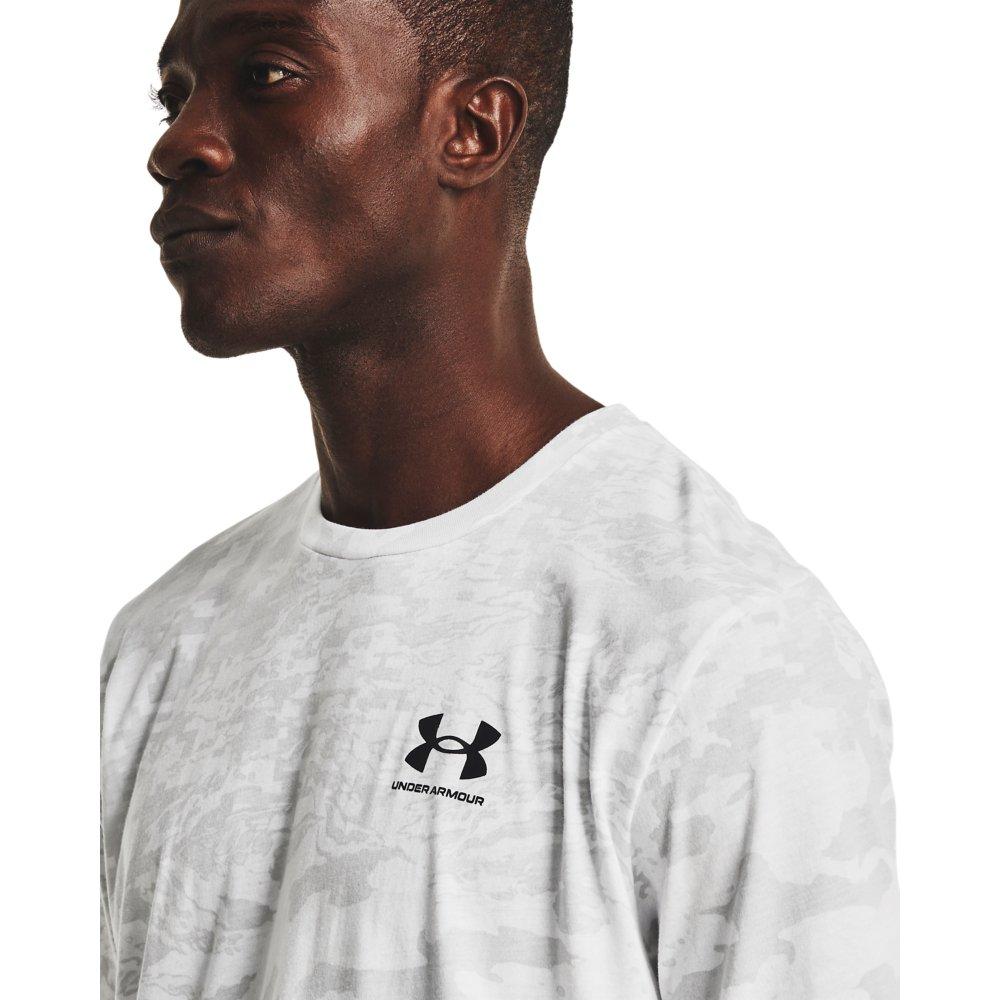 Under Armour Men's ABC Camo Short Sleeve - WHITE Thumbnail View 3