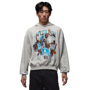 Jordan Men's Flight Oversized Pullover Hoodie -Grey