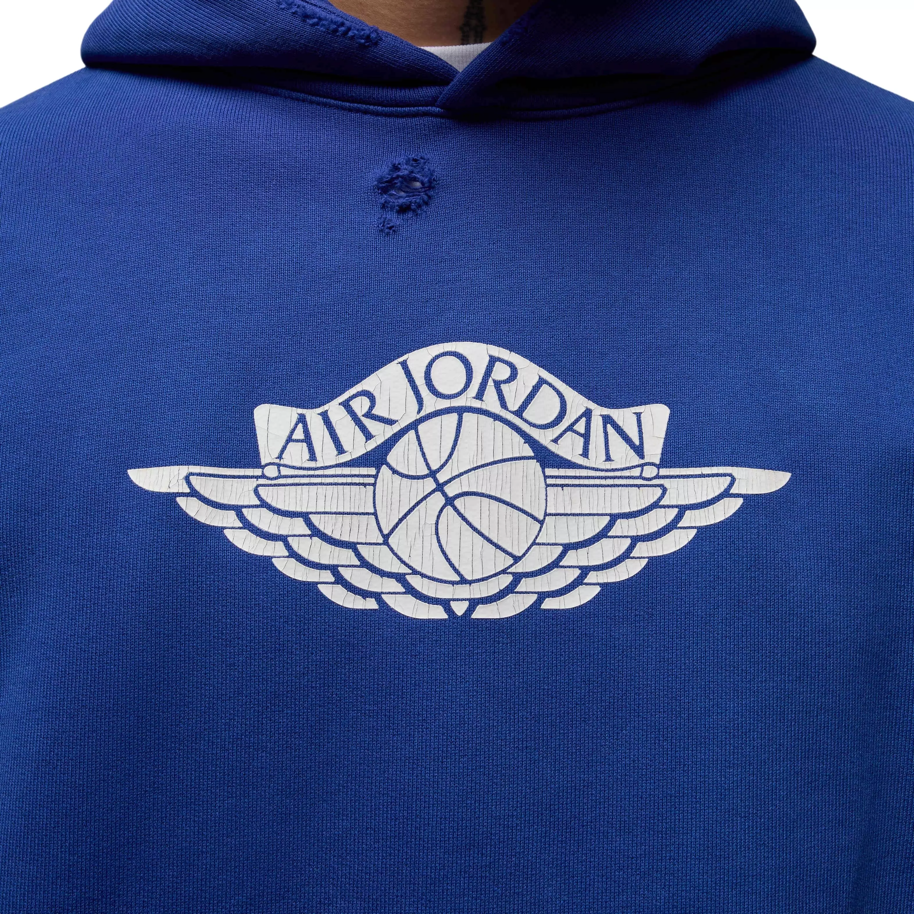 Jordan Men's Rare Air Wings Fleece Pullover Hoodie - Royal Blue - ROYAL BLUE