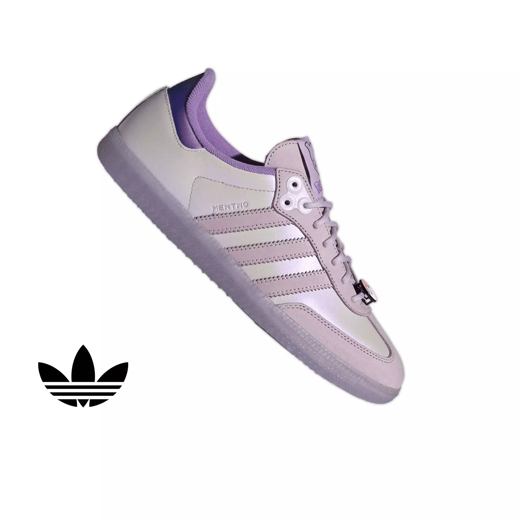adidas Originals Pok&eacute;mon Samba OG "Mewtwo" Men's Shoe - PURPLE
