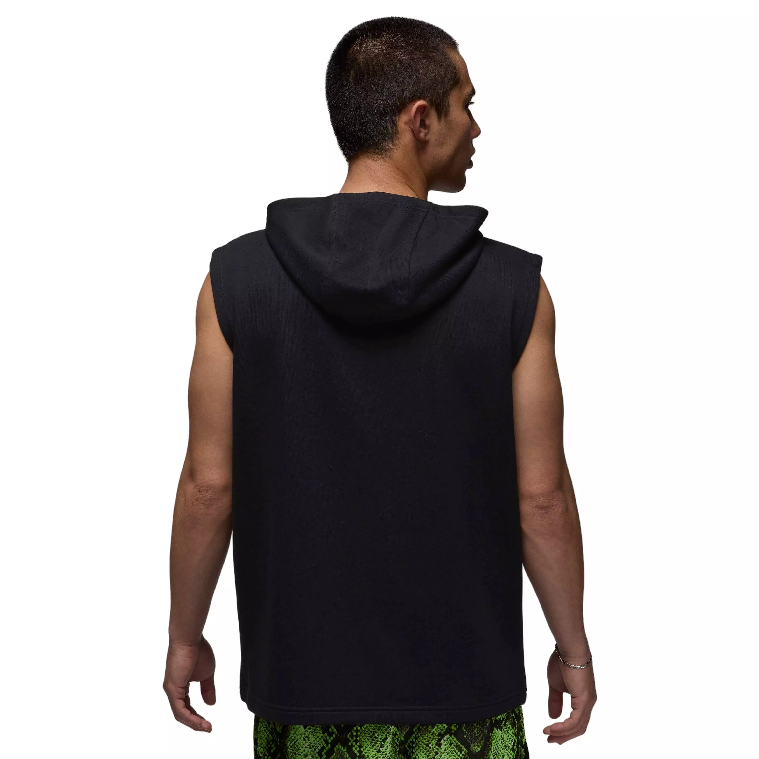 Jordan Men's Sport Crossover Dri-FIT Sleeveless Pullover Hoodie - BLACK