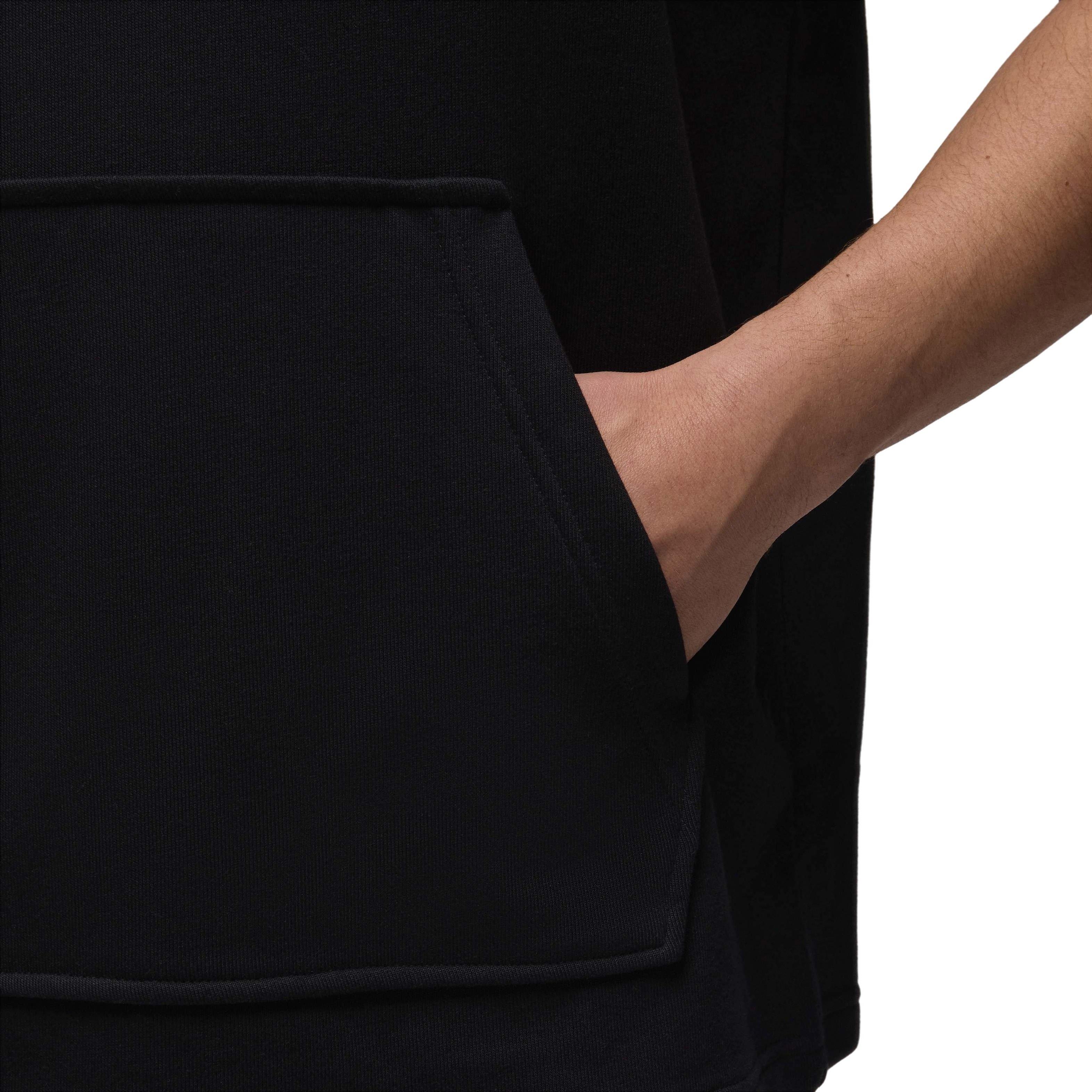 Jordan Men's Sport Crossover Dri-FIT Sleeveless Pullover Hoodie - BLACK Thumbnail View 5