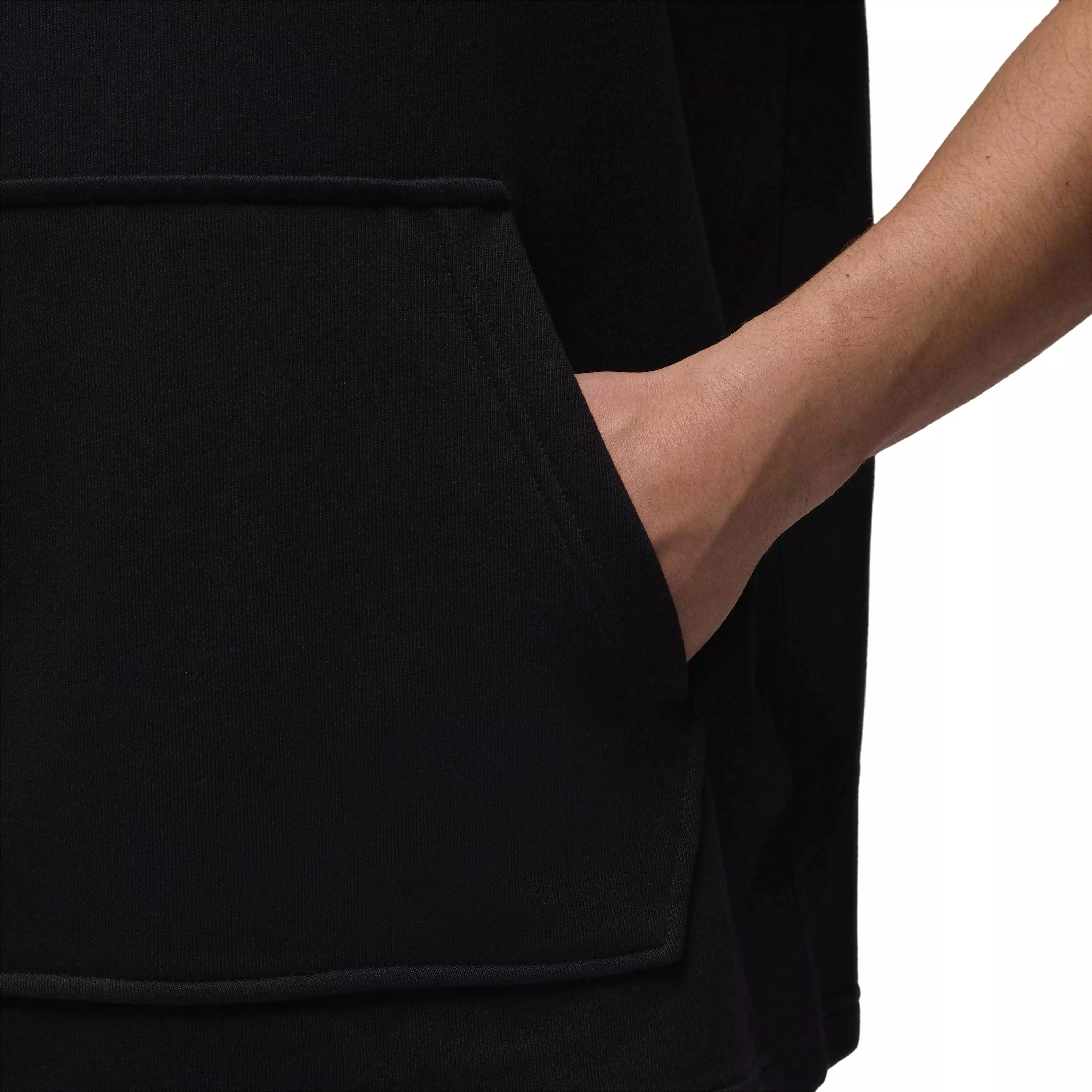 Jordan Men's Sport Crossover Dri-FIT Sleeveless Pullover Hoodie - BLACK