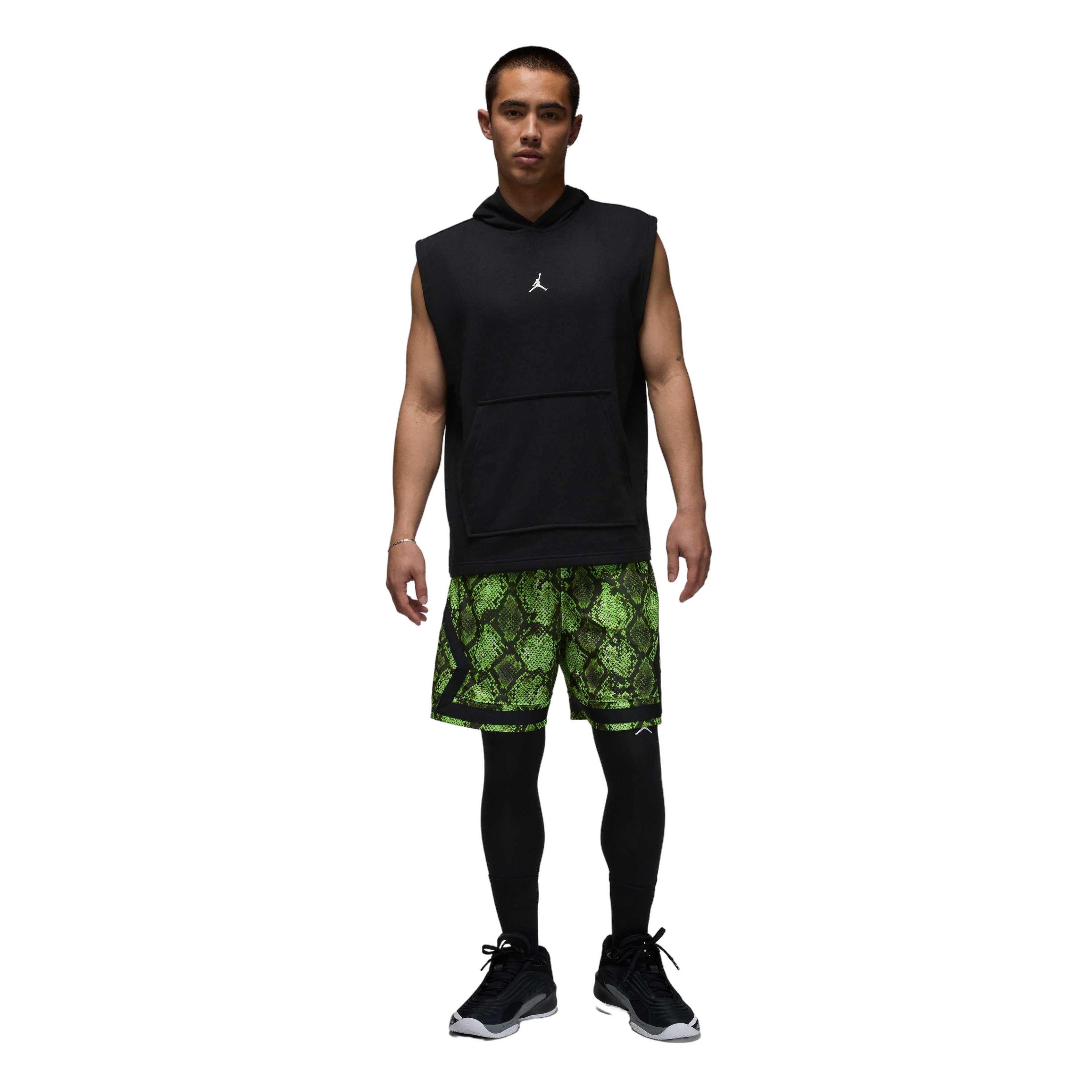 Jordan Men's Sport Crossover Dri-FIT Sleeveless Pullover Hoodie - BLACK Thumbnail View 7