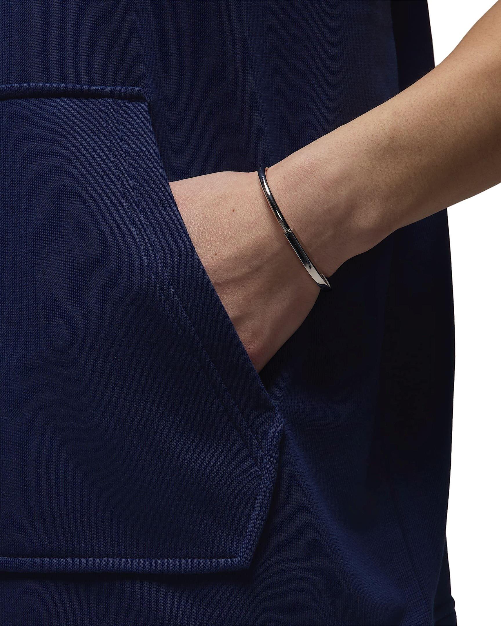 Jordan Men's Sport Crossover Dri-FIT Sleeveless Pullover Hoodie - NAVY Thumbnail View 6