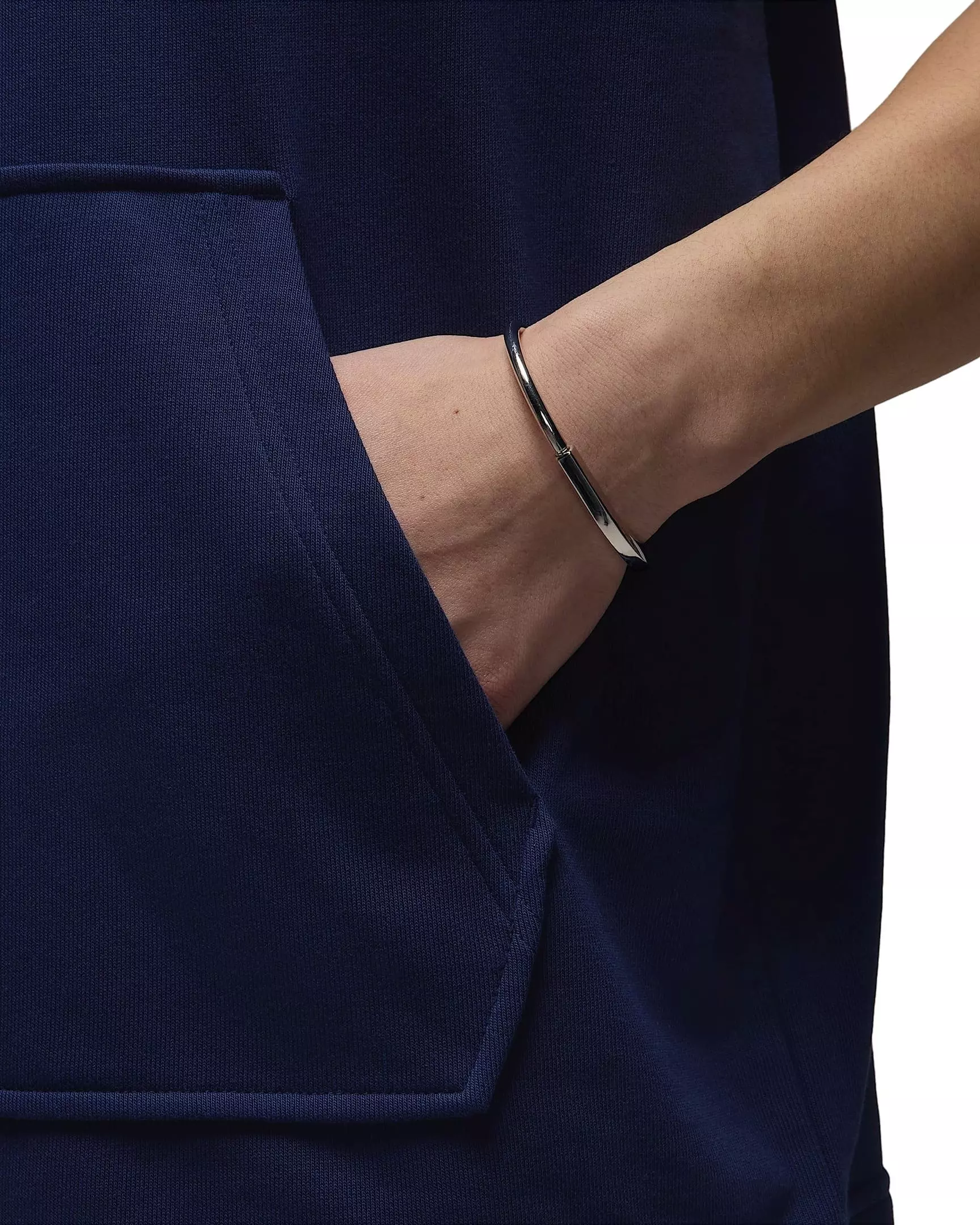 Jordan Men's Sport Crossover Dri-FIT Sleeveless Pullover Hoodie - NAVY