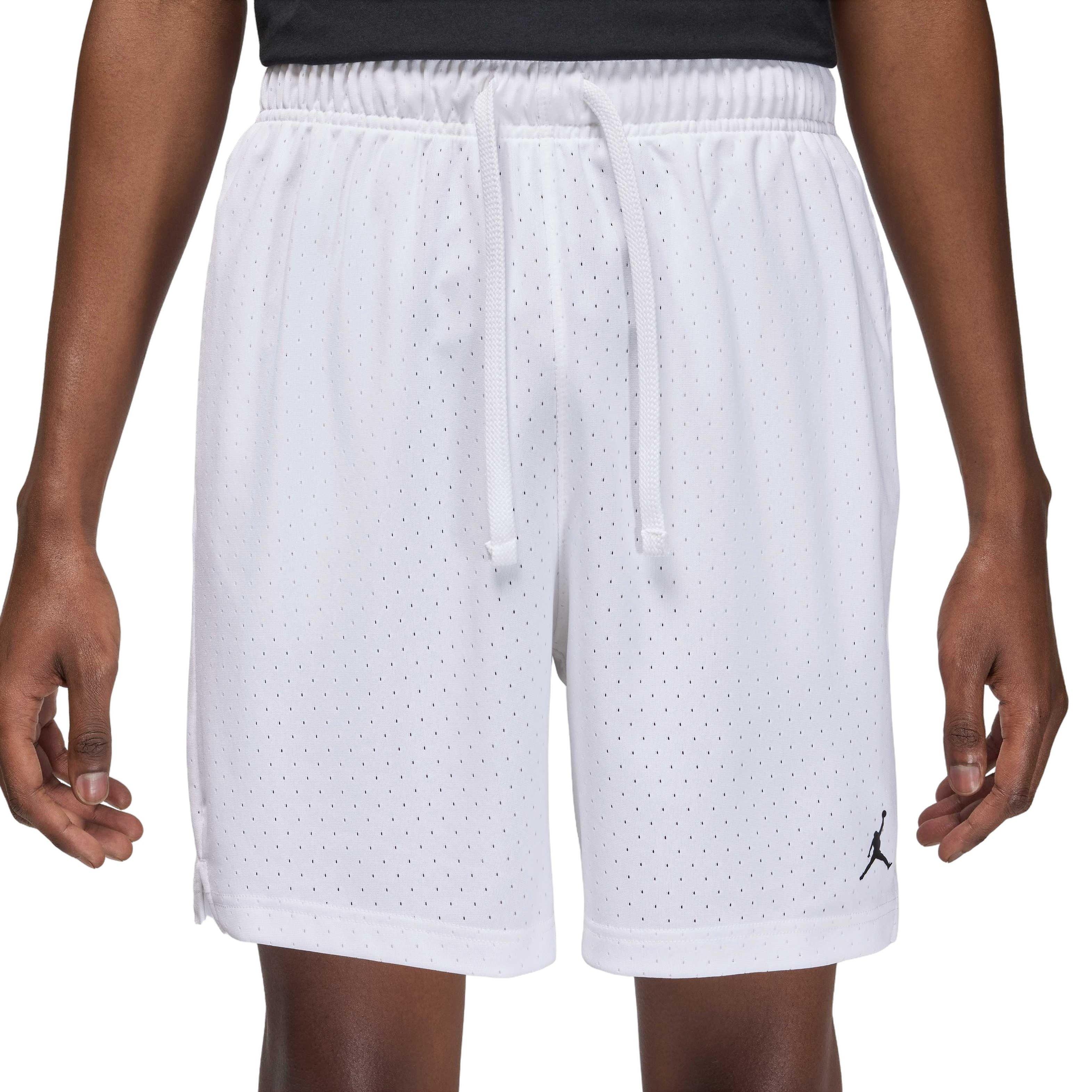 Jordan Men's Sport Dri-FIT Mesh Shorts - WHITE Thumbnail View 1