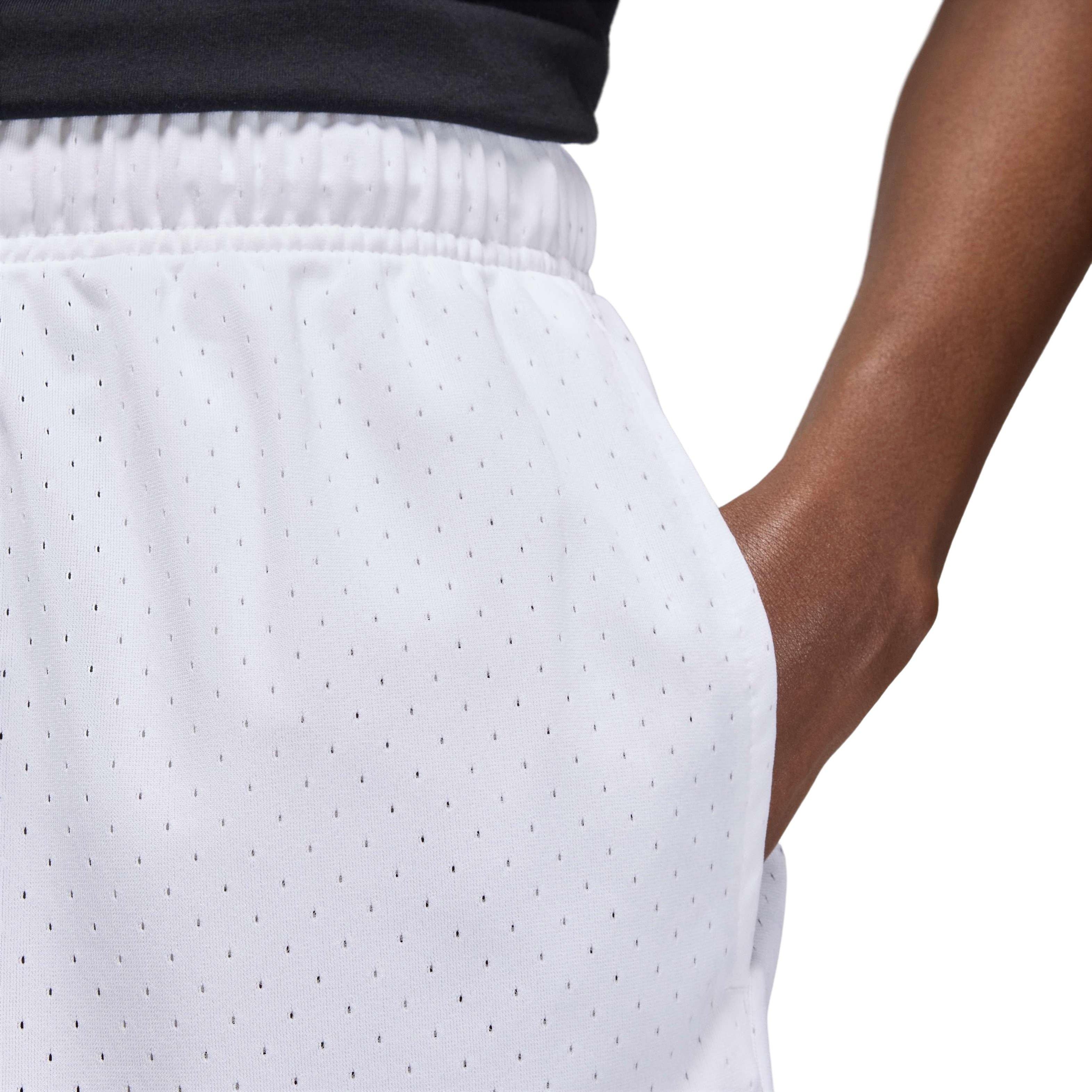 Jordan Men's Sport Dri-FIT Mesh Shorts - WHITE Thumbnail View 4
