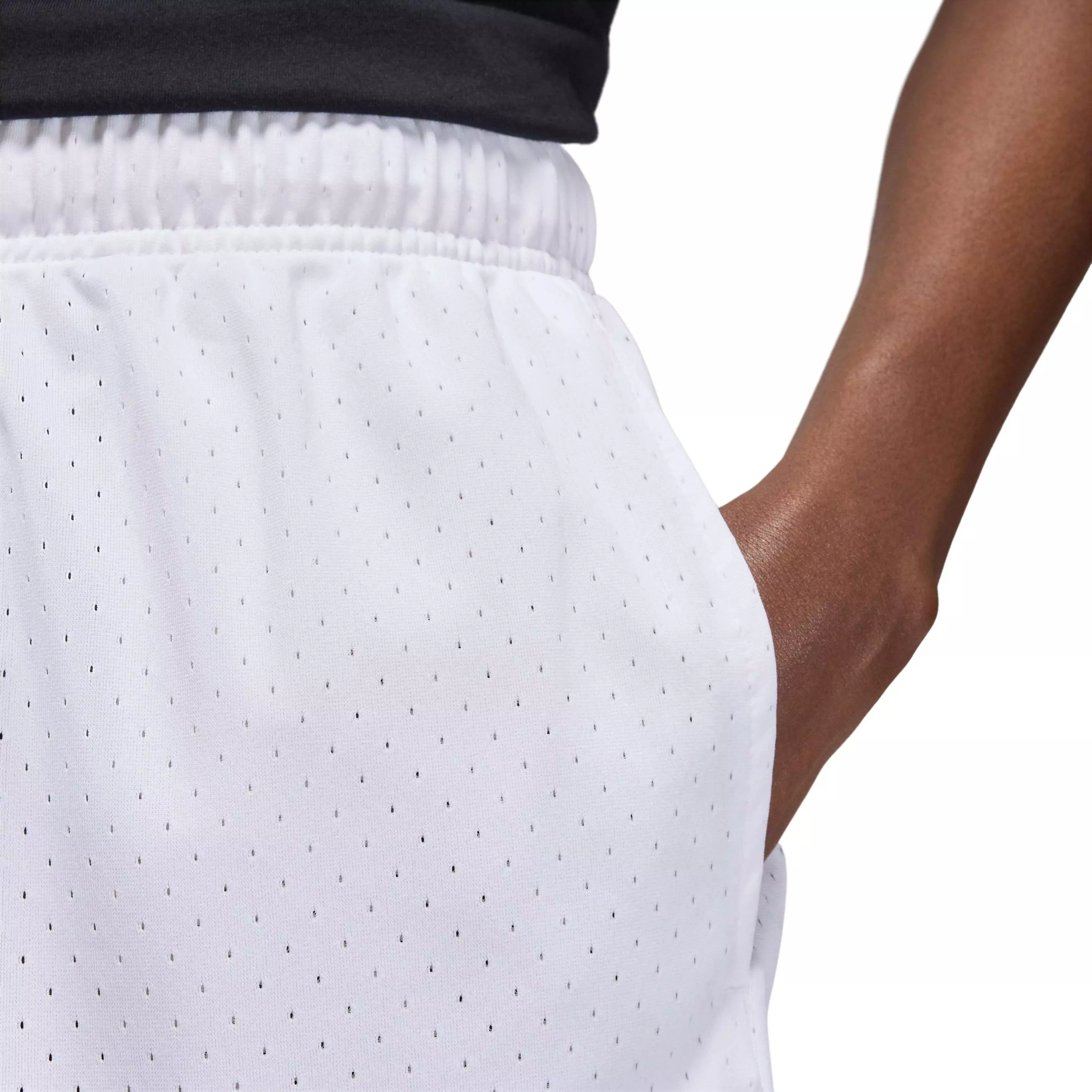 Jordan Men's Sport Dri-FIT Mesh Shorts - WHITE