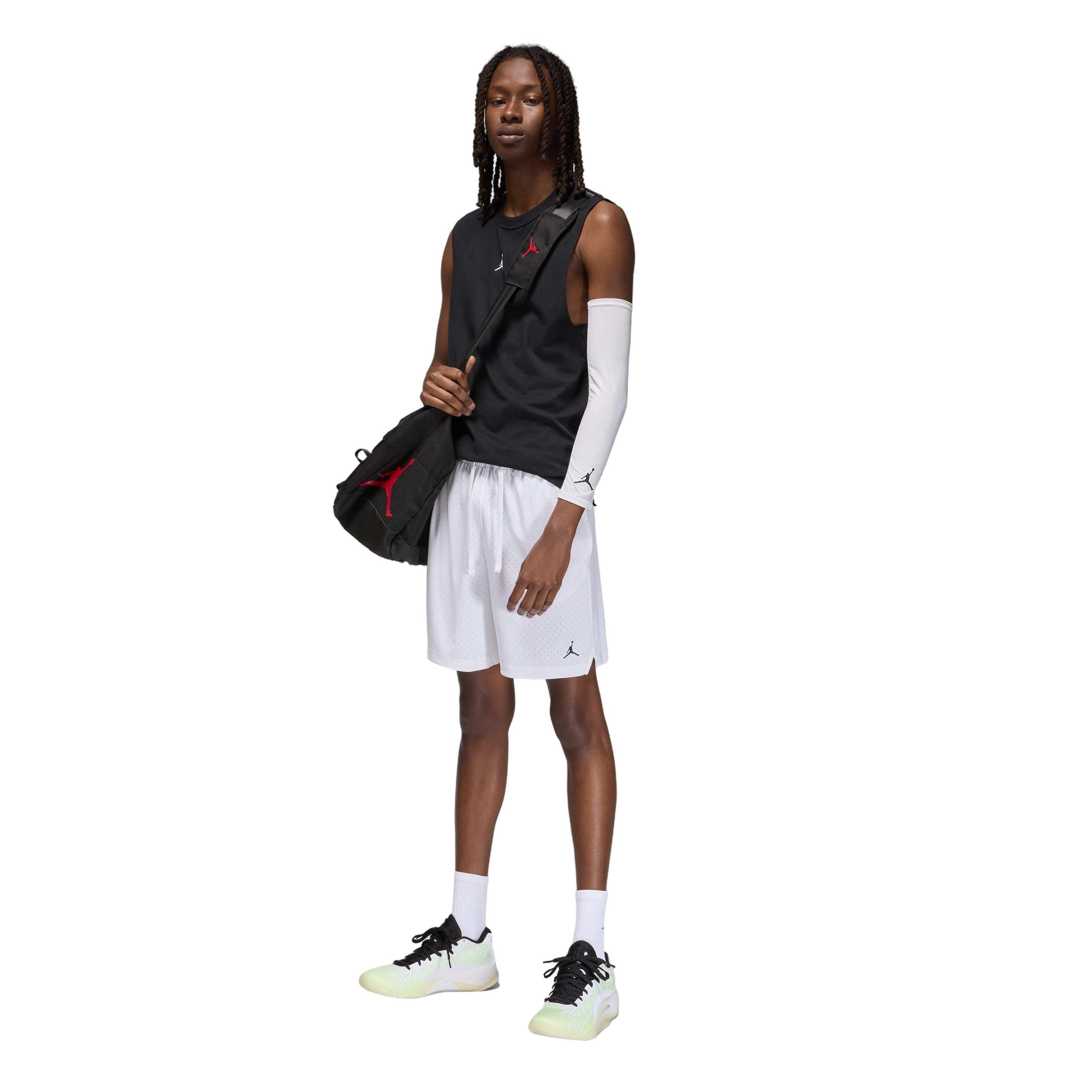 Jordan Men's Sport Dri-FIT Mesh Shorts - WHITE Thumbnail View 6