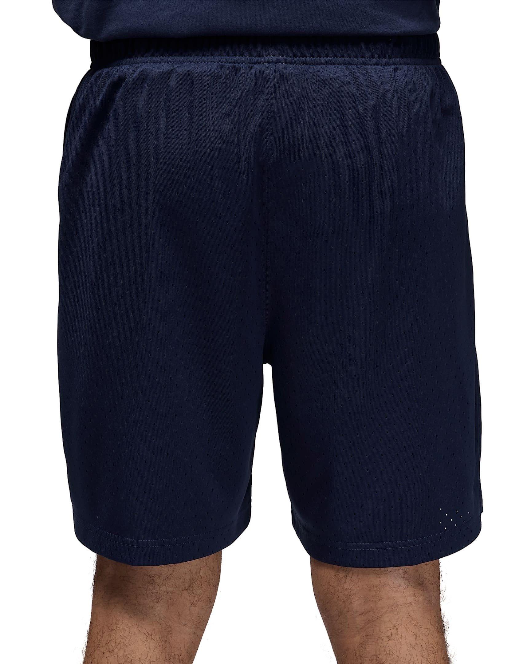 Jordan Men's Sport Dri-FIT Mesh Shorts - NAVY Thumbnail View 2