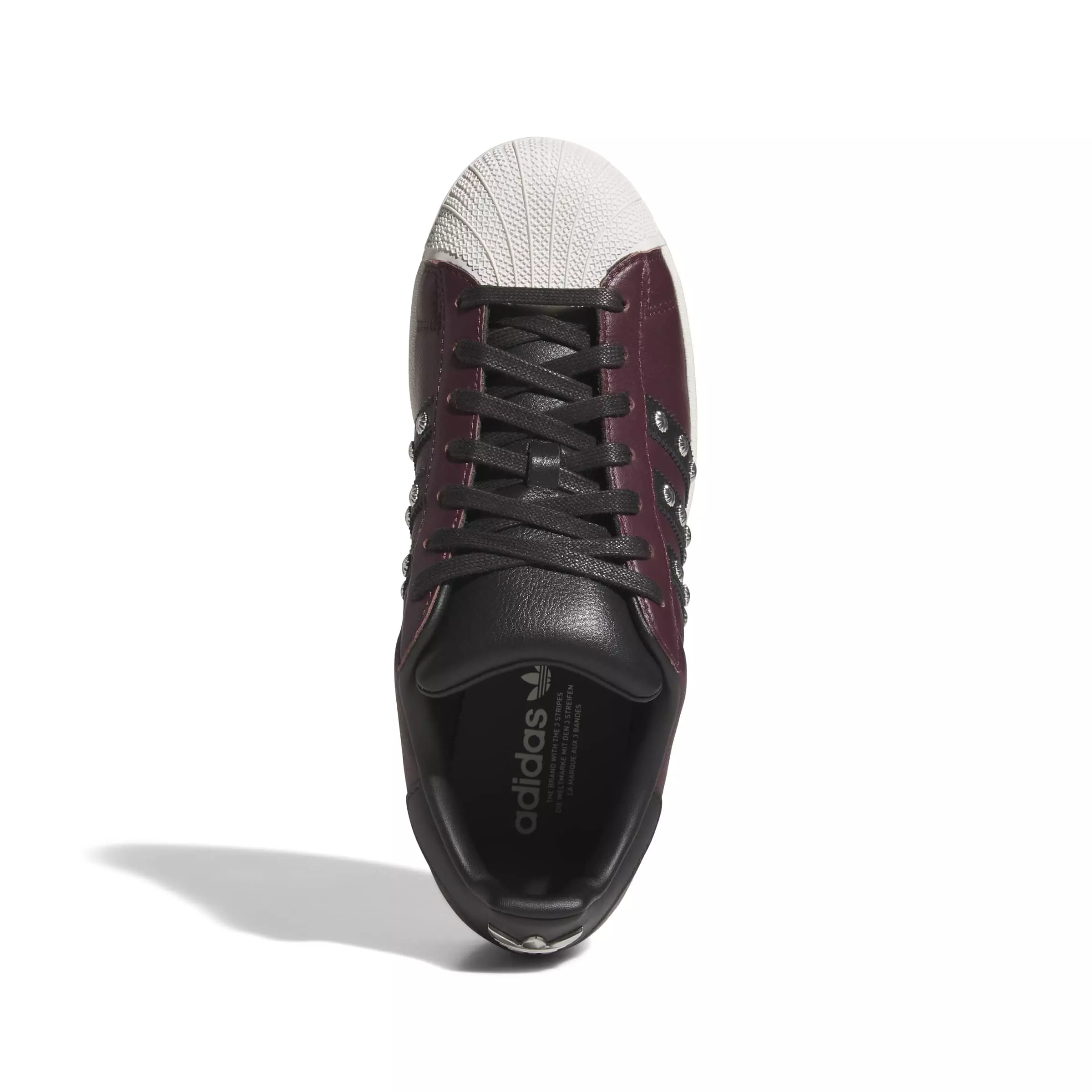adidas Originals Superstar II "Maroon/Core Black/Off White" Men's Shoe - MAROON/BLACK/OFF WHITE