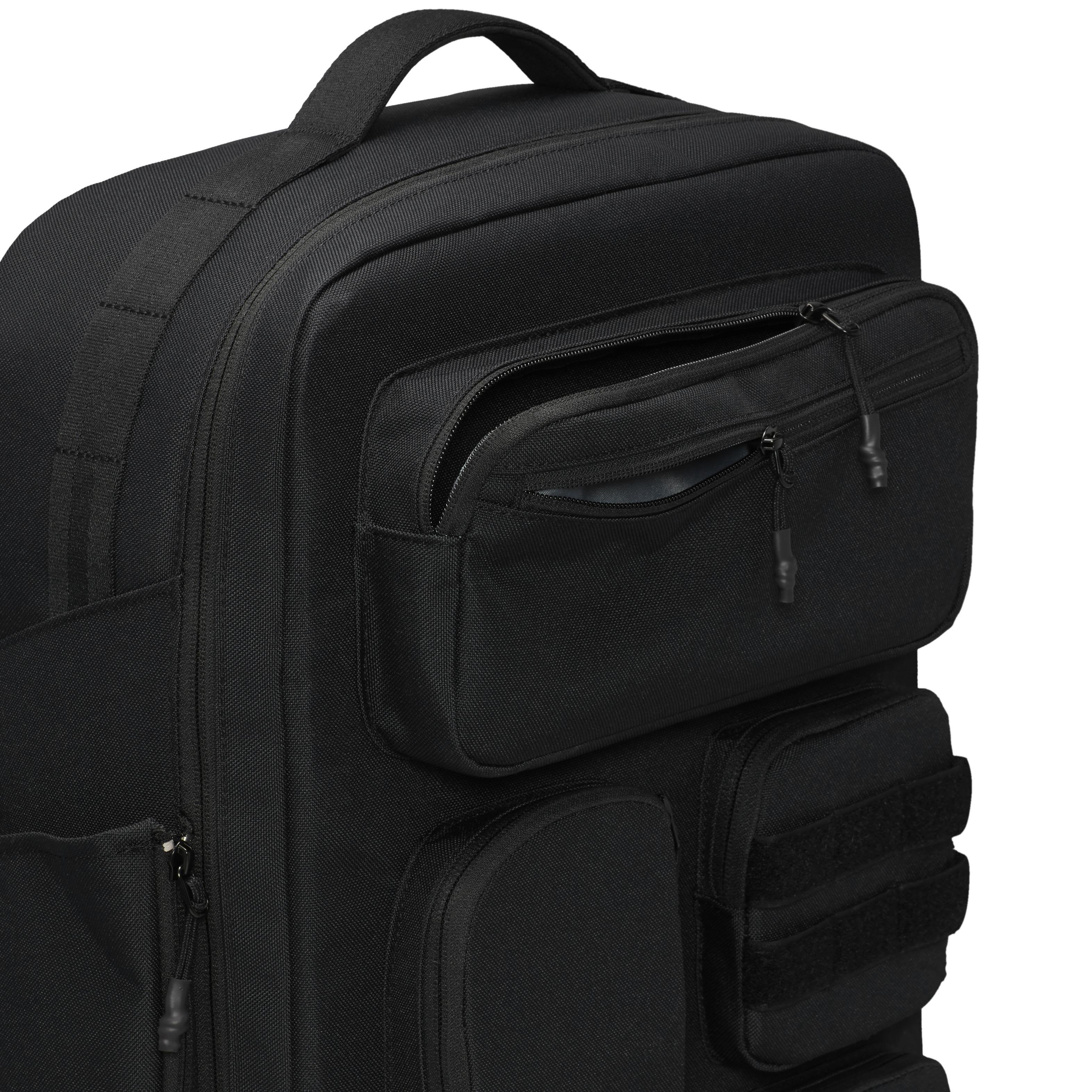 Nike Men's Utility Elite Backpack - Black - BLACK Thumbnail View 8