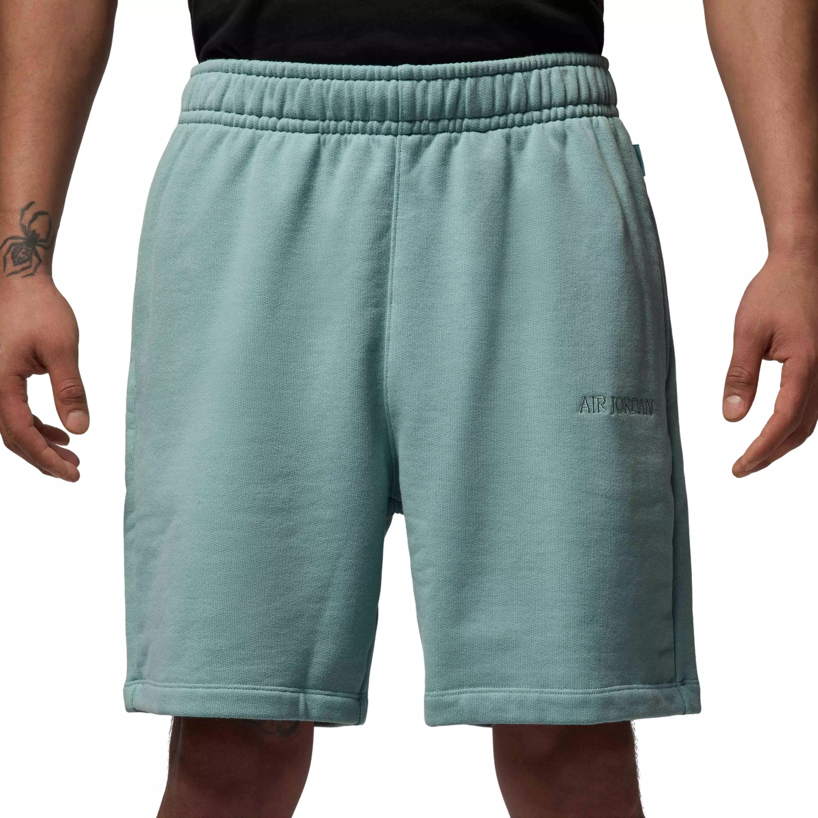Air Jordan Men's Wordmark Fleece Shorts -Green - GREEN