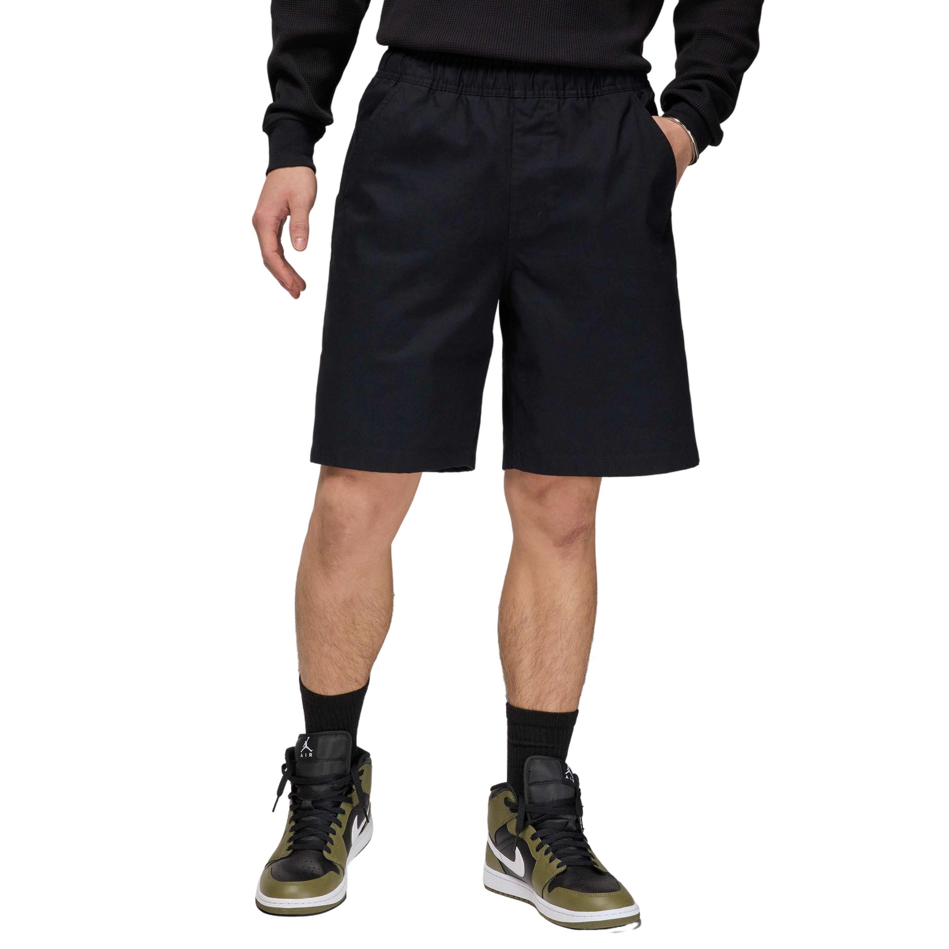 Jordan Men's Essentials Woven Shorts - BLACK Thumbnail View 3