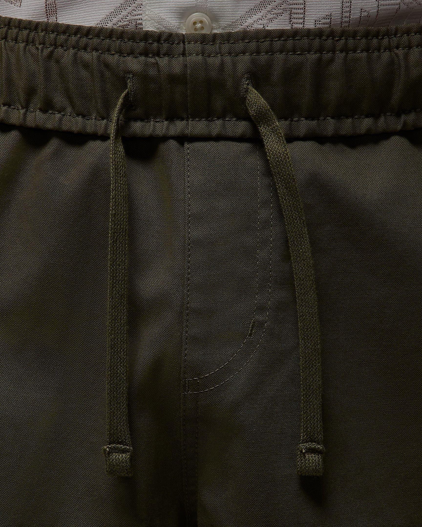 Jordan Men's Essentials Woven Shorts - GREEN Thumbnail View 3