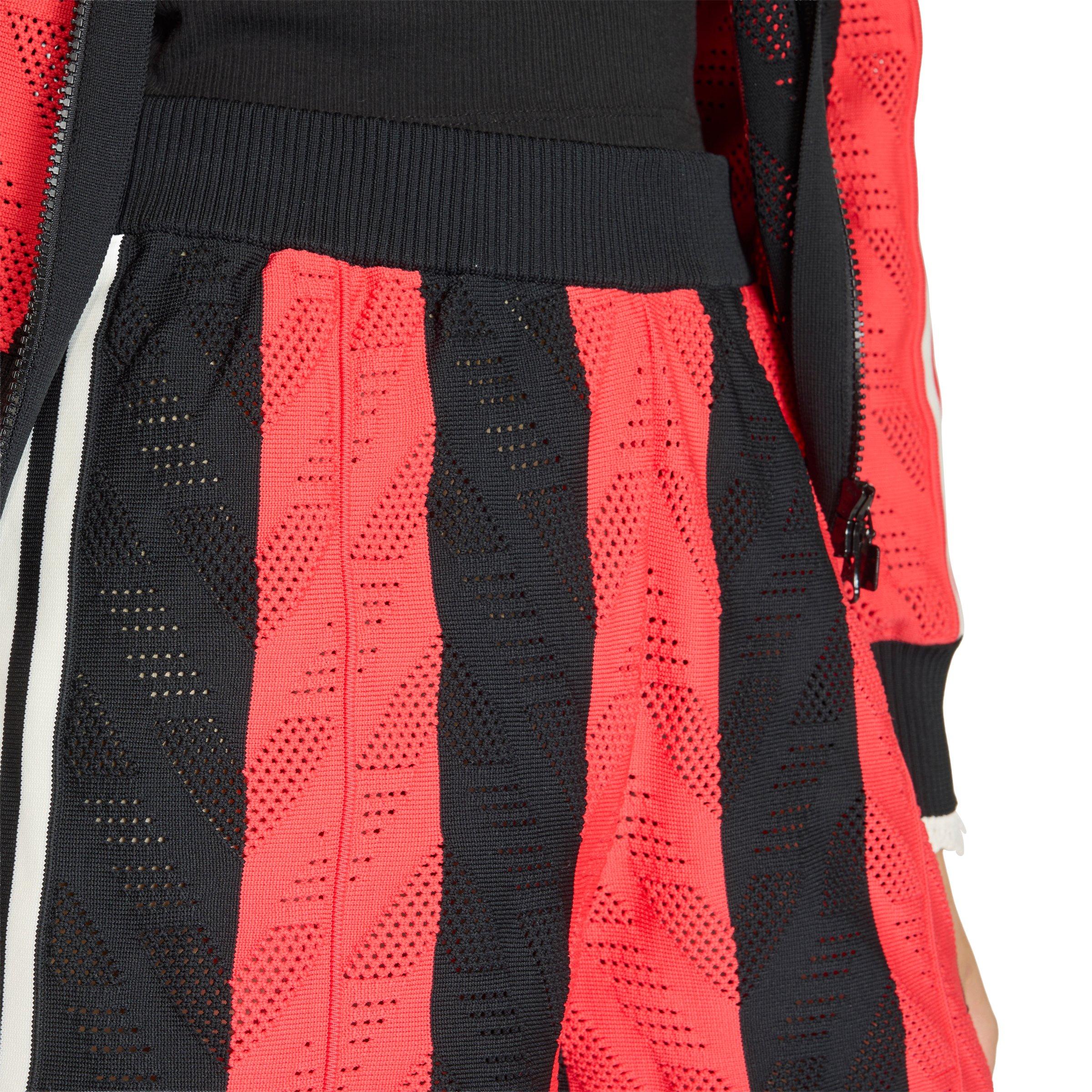 adidas Originals Women's Firebird Loose Shorts-Black - BLACK Thumbnail View 4