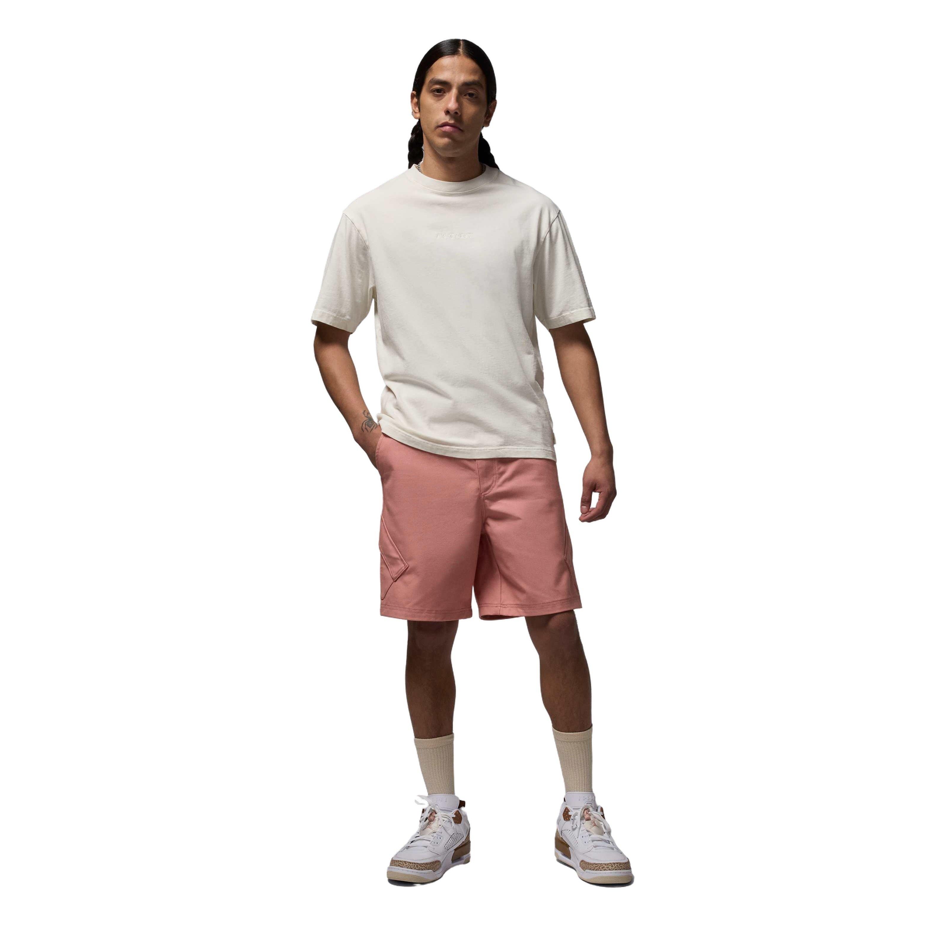 Jordan Men's Essentials Statement Chicago Shorts - PINK Thumbnail View 7