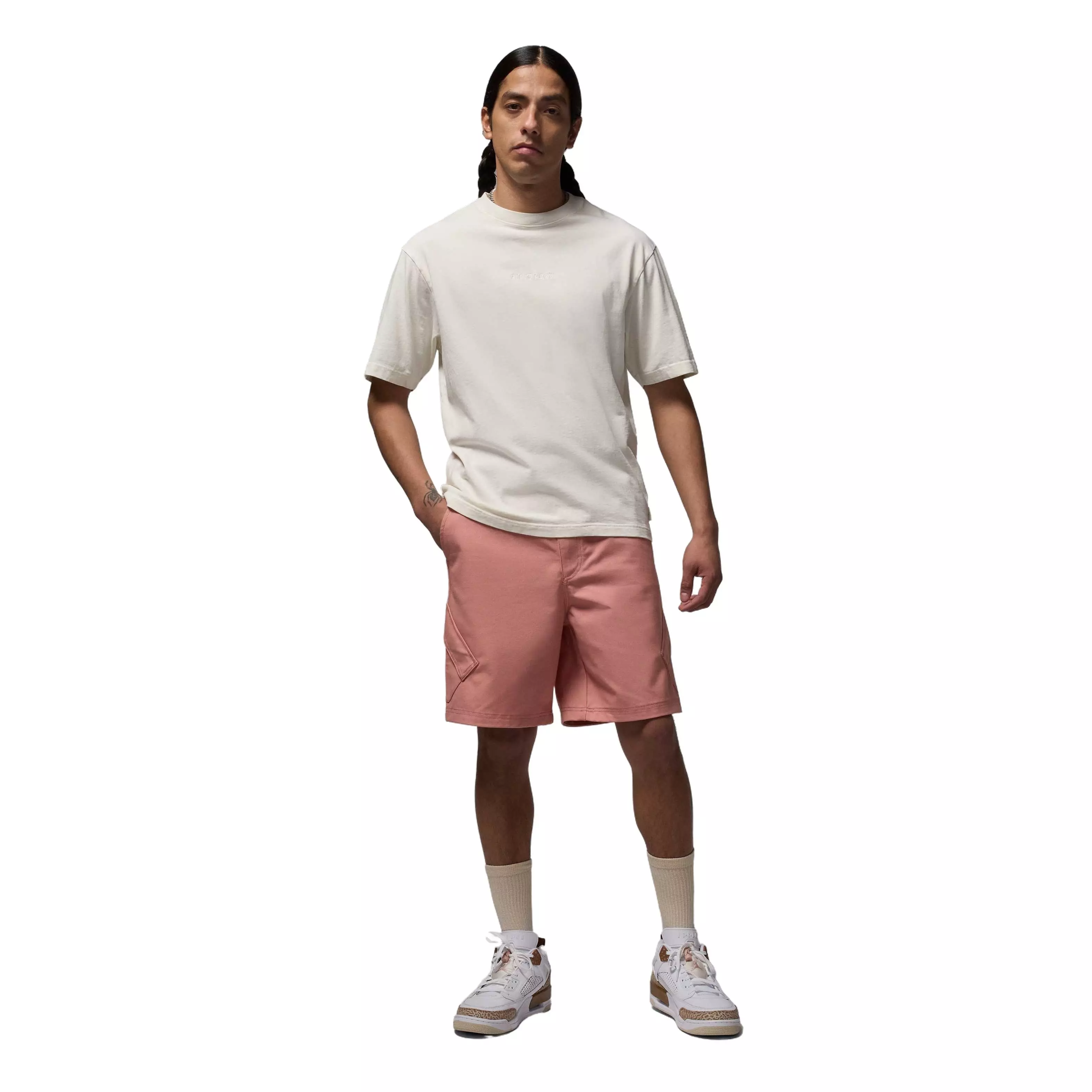 Jordan Men's Essentials Statement Chicago Shorts - PINK
