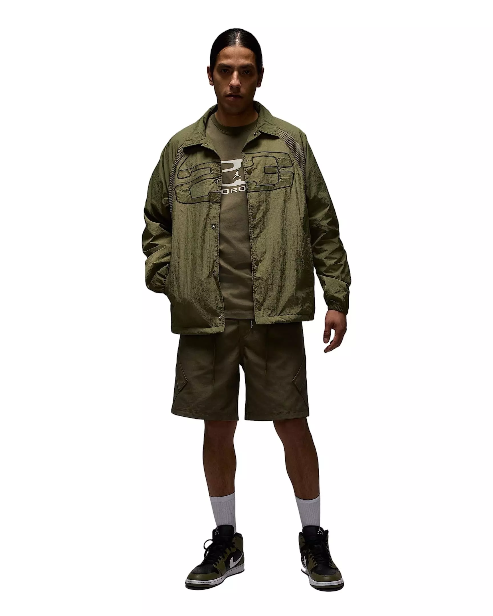 Jordan Men's Essentials Statement Chicago Shorts - GREEN