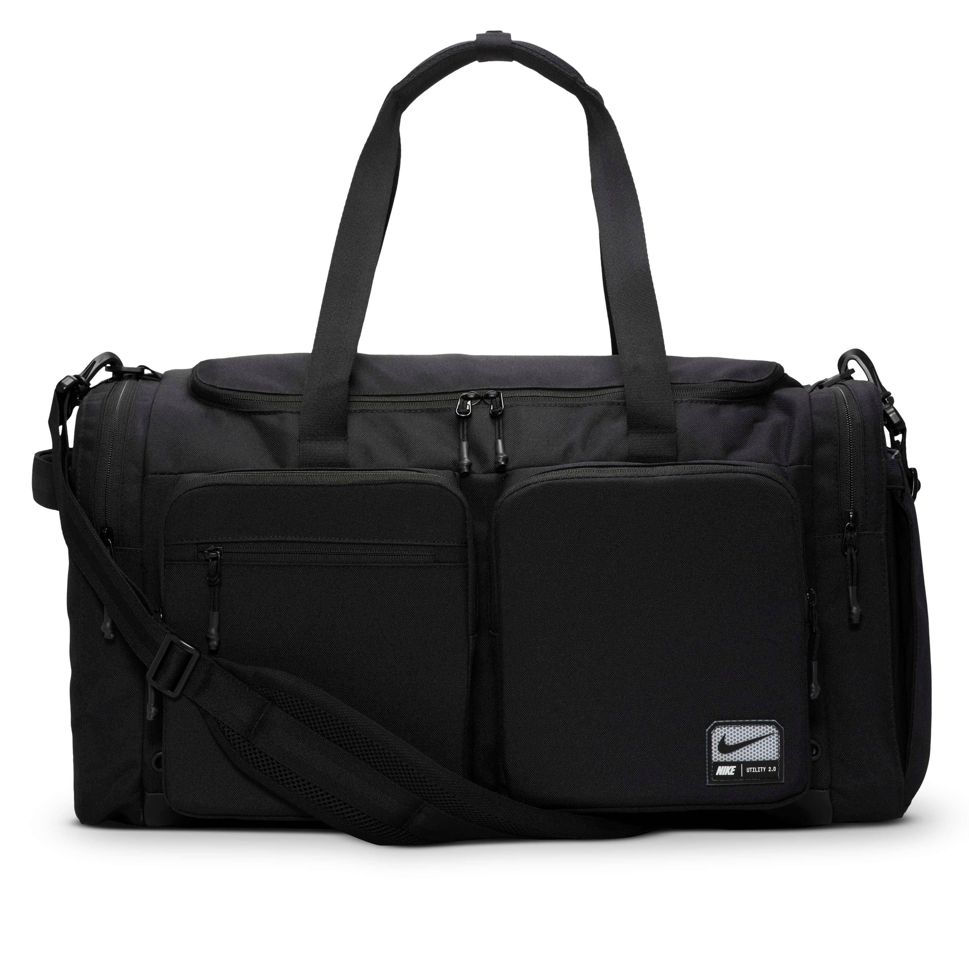 Nike Men's Utility Power 2.0 Medium Duffle Bag -Black - BLACK Thumbnail View 1
