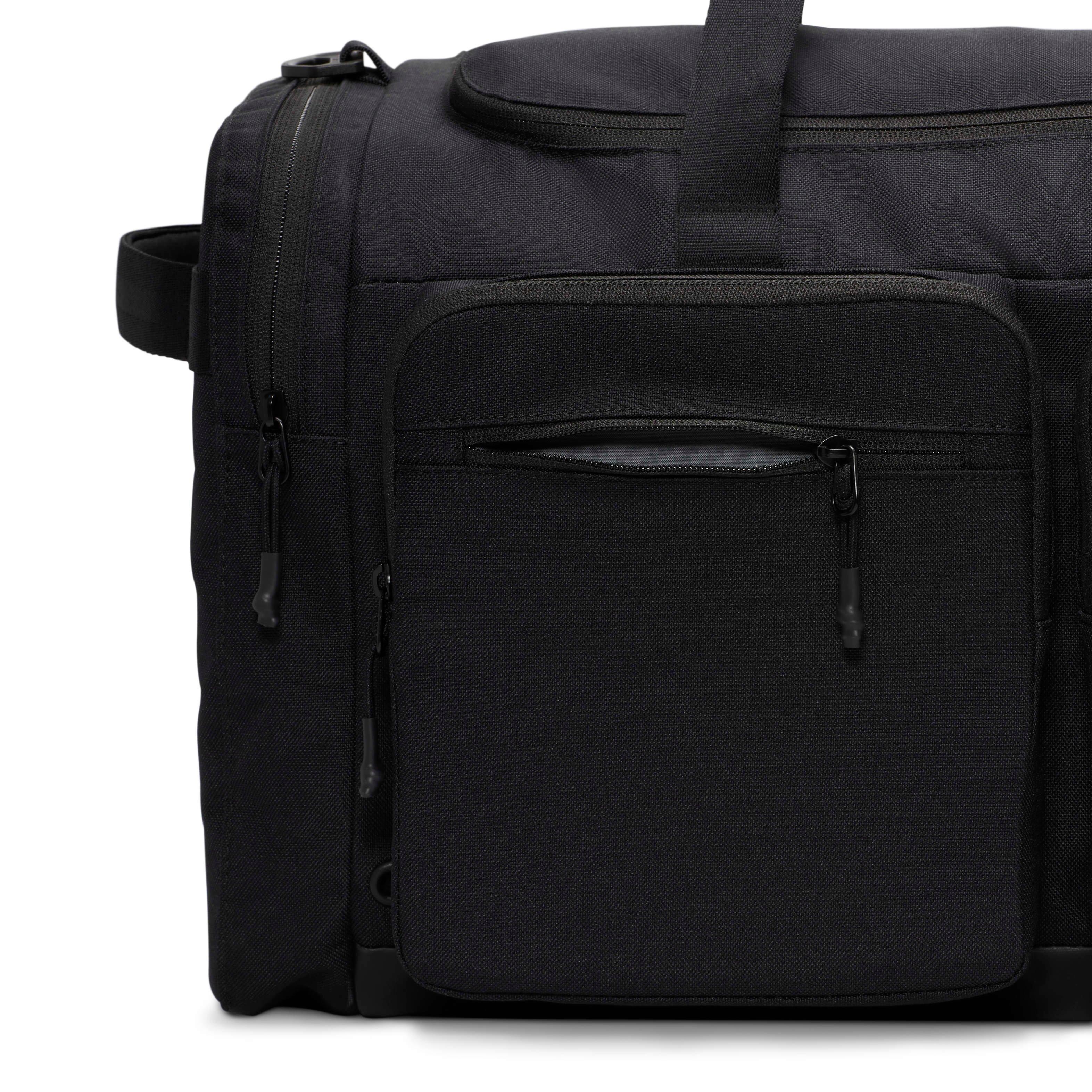 Nike Men's Utility Power 2.0 Medium Duffle Bag -Black - BLACK Thumbnail View 7