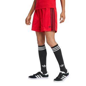 adidas Originals Women's Firebird Classic Shorts-Red