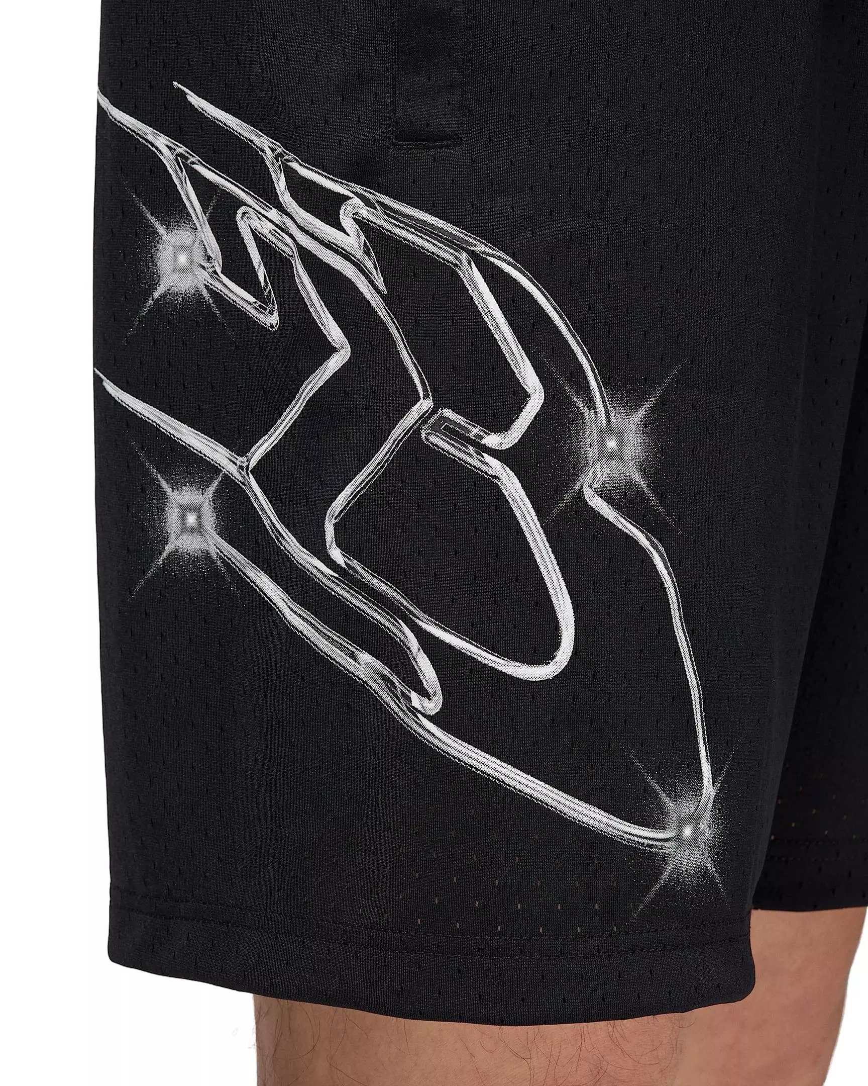 Jordan Men's Sport Dri-FIT Graphic Shorts - Black - BLACK