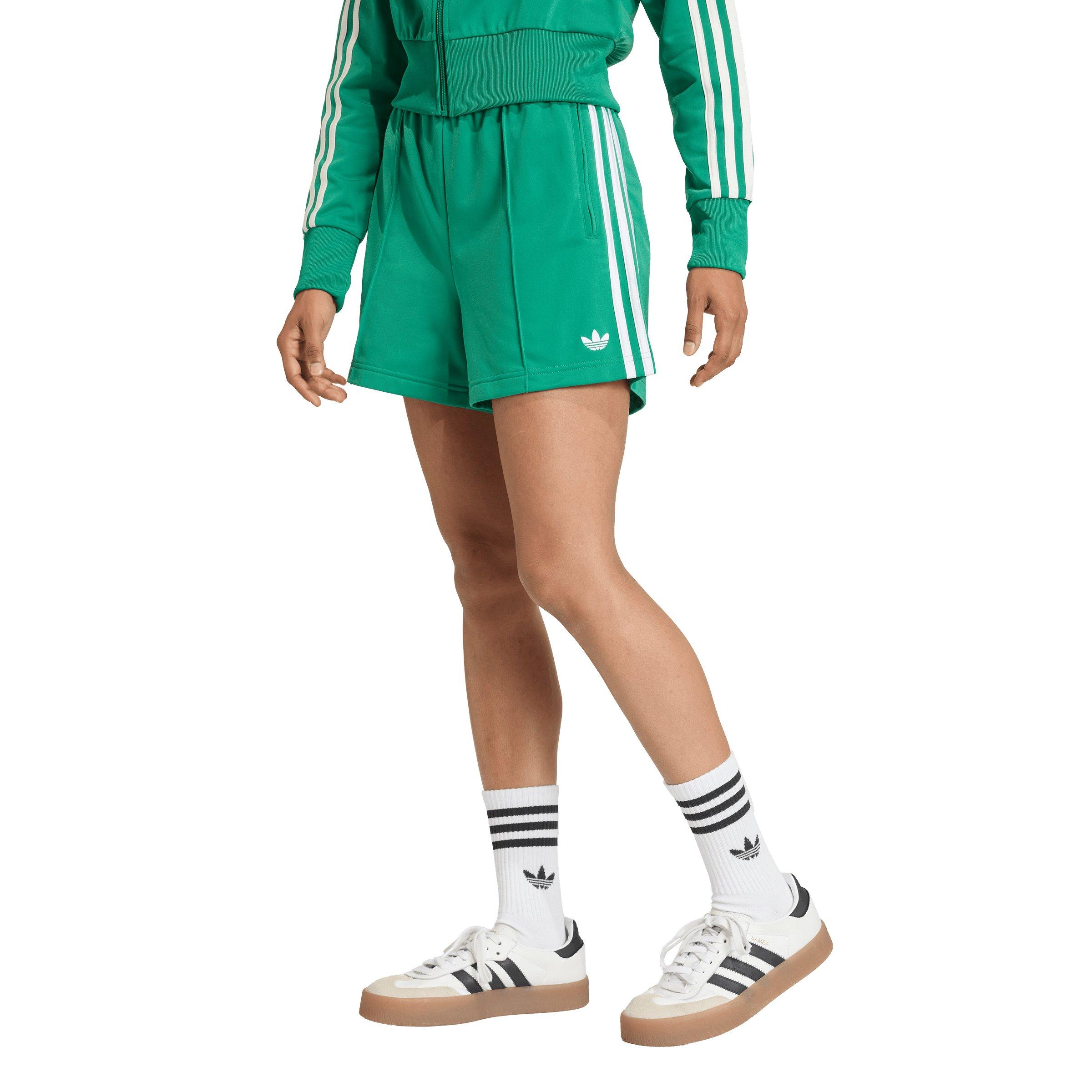 adidas Originals Women's Firebird Classic Shorts-Green - GREEN Thumbnail View 1