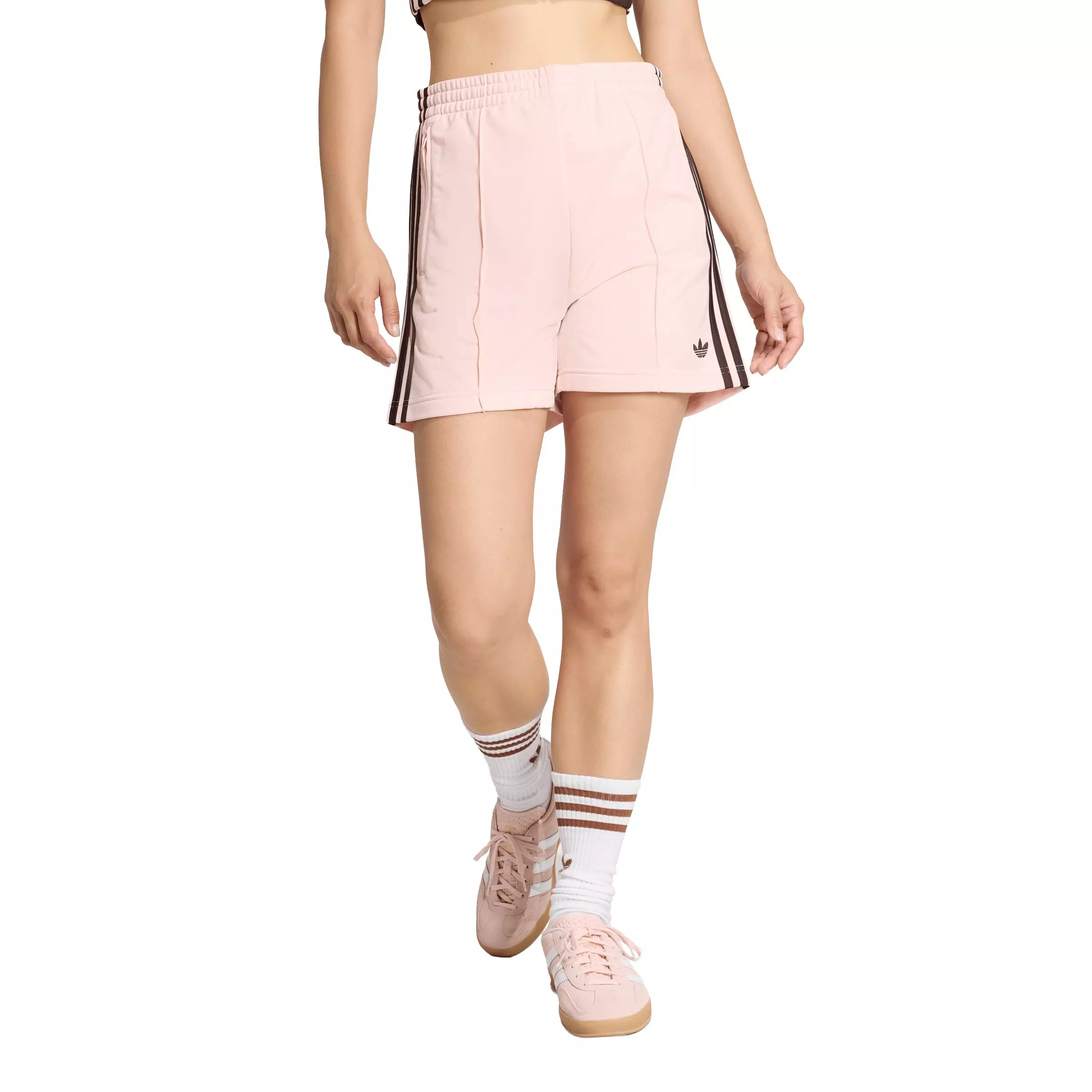 adidas Originals Women's Firebird Classic Shorts - Pink - PINK